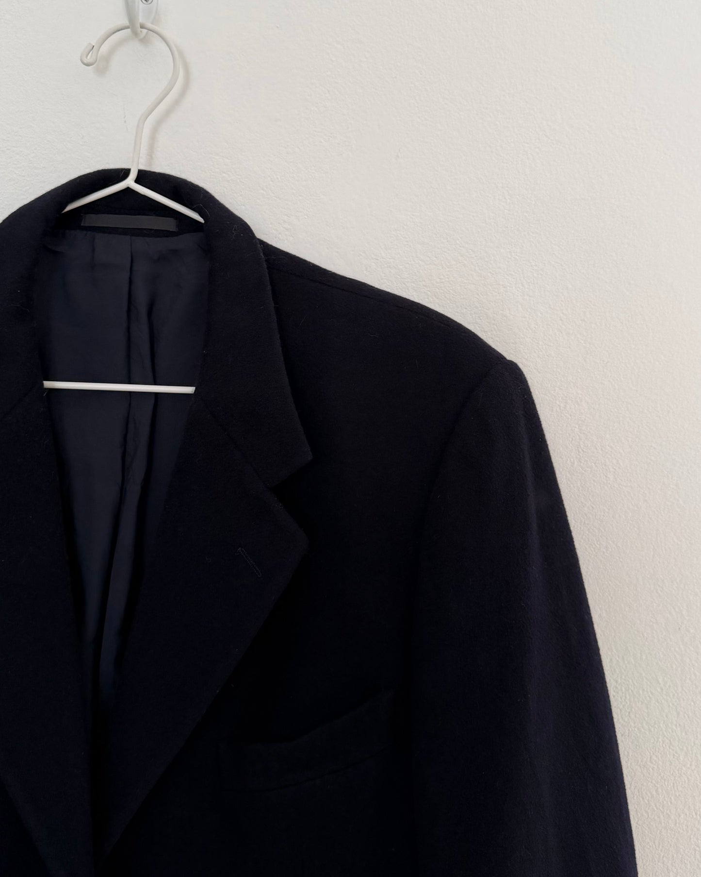 Cashmere and wool blazer