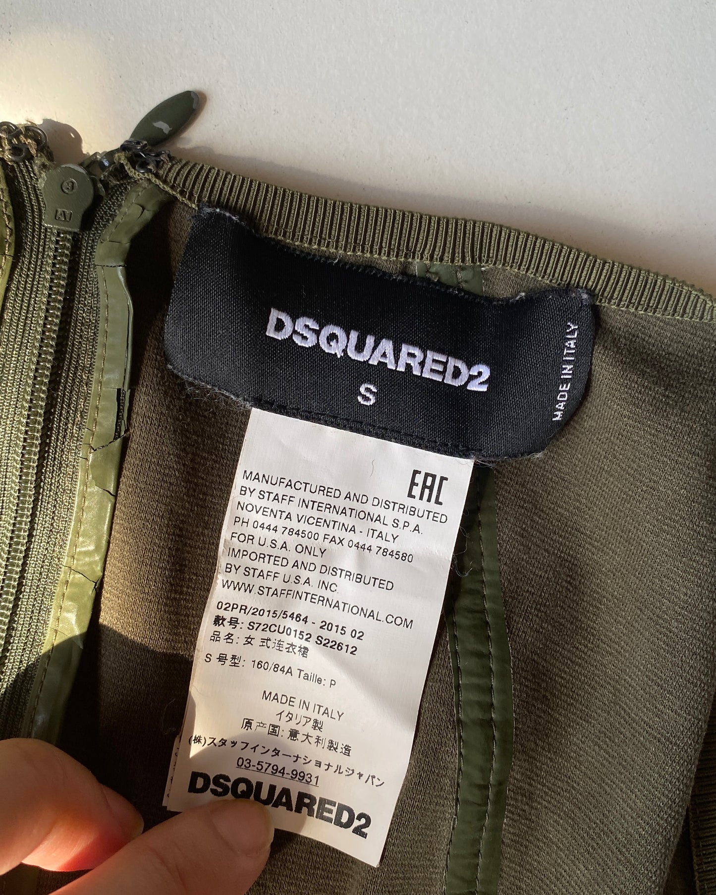 Dsquared bodycon dress