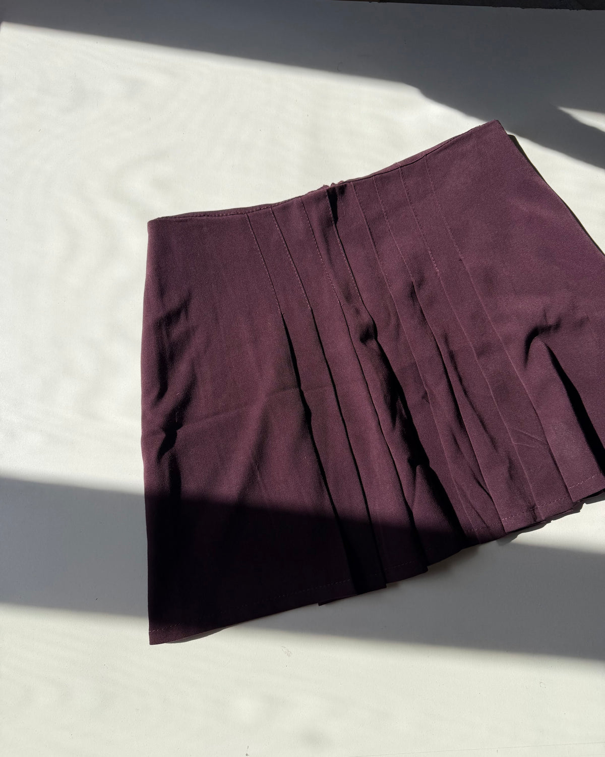 Melanzana mini skirt
