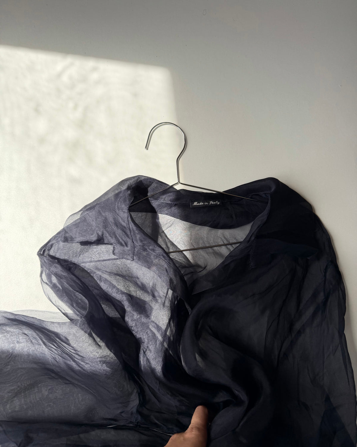 90s silk shirt