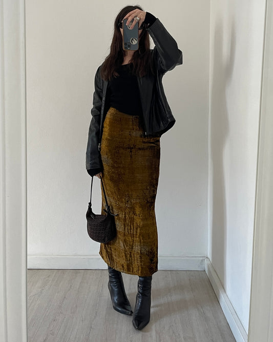 Ferrero Rocher midi skirt