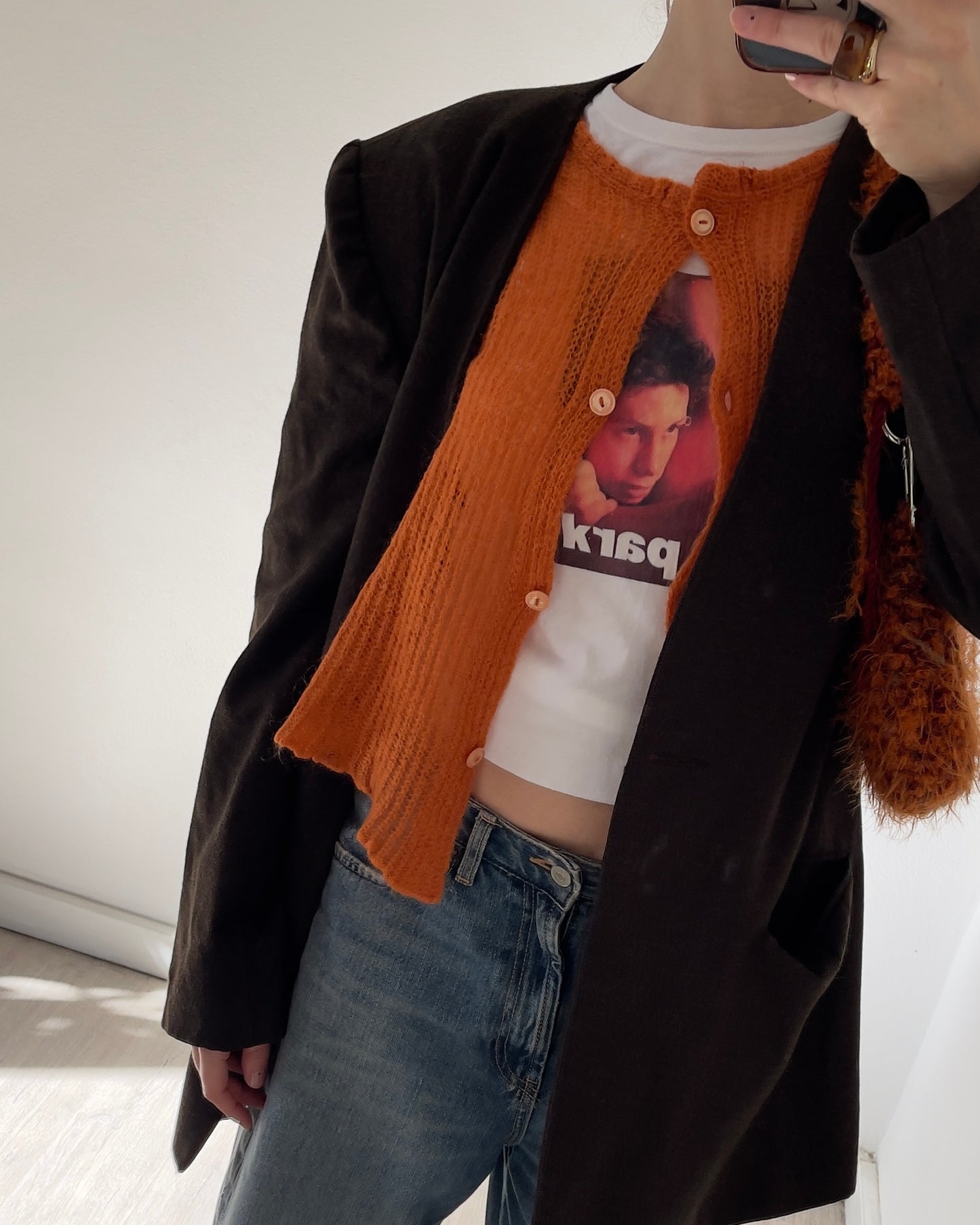 Mohair knit co-ord set