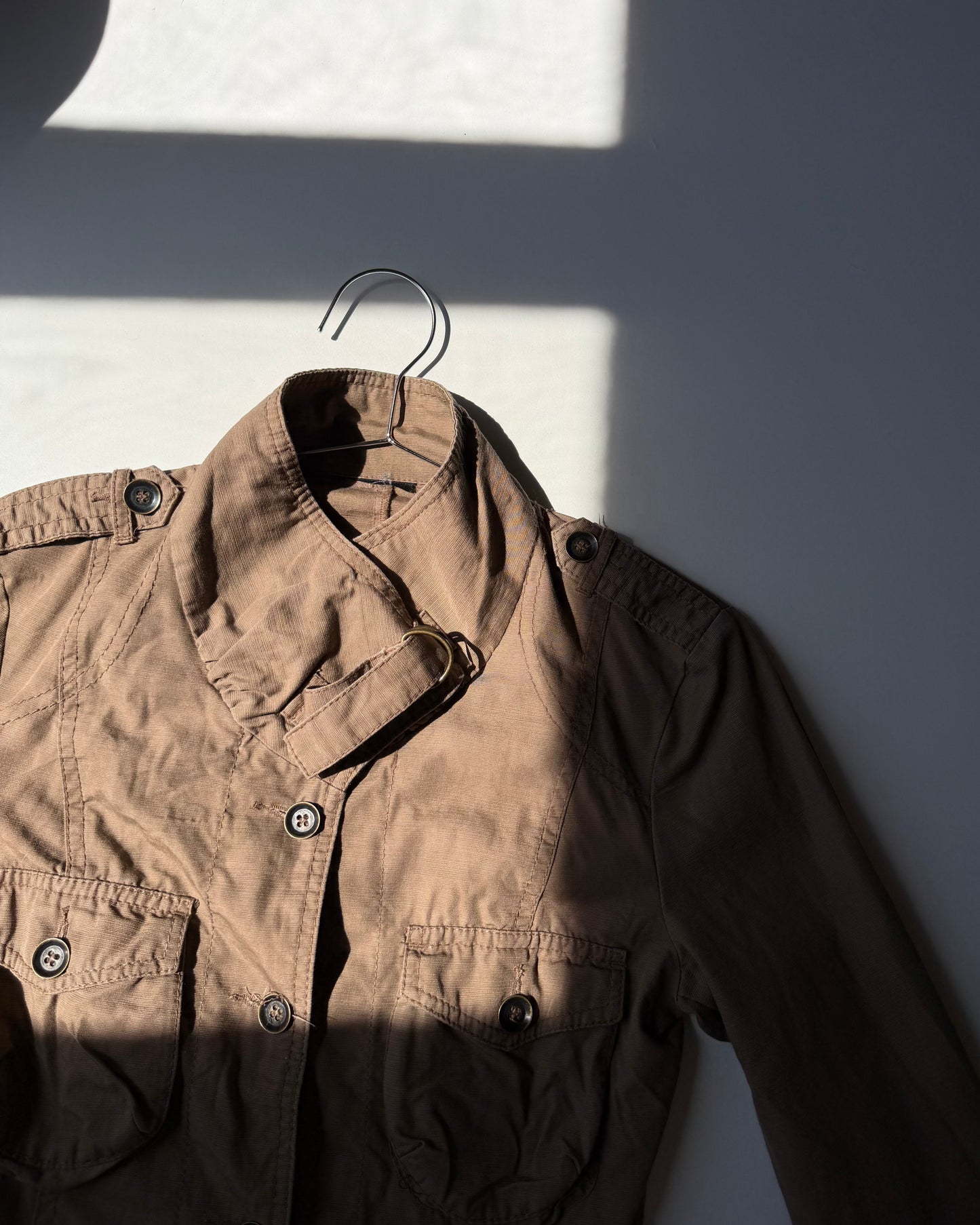 y2k utility cotton jacket