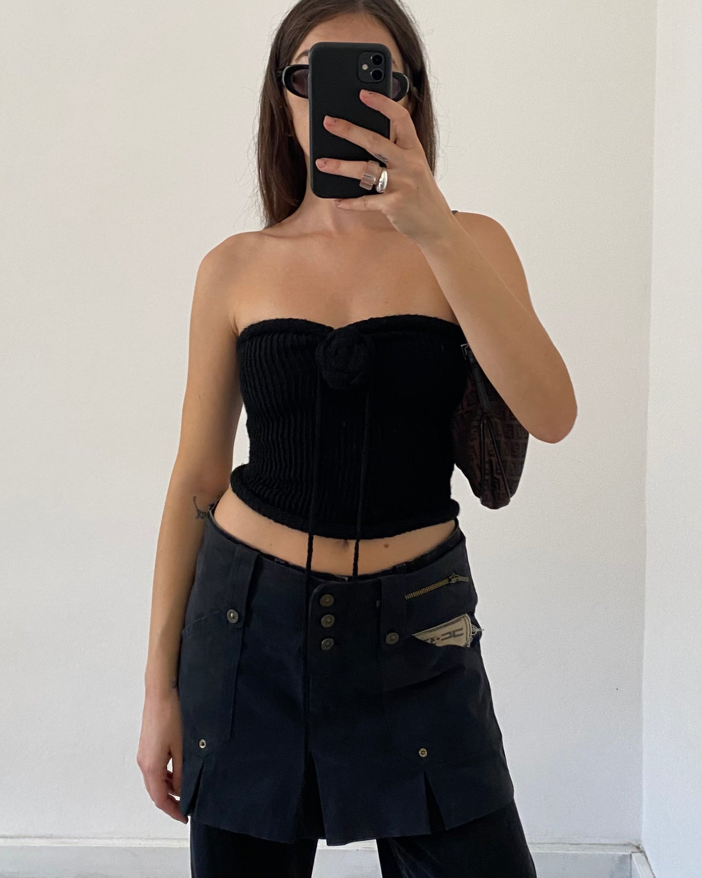 Pleated mini skirt by Celyn b