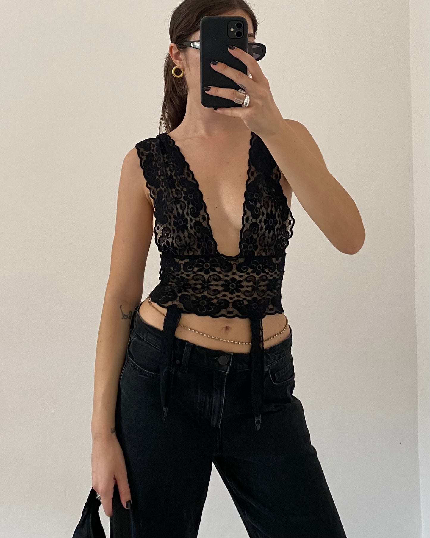 Vintage lace top