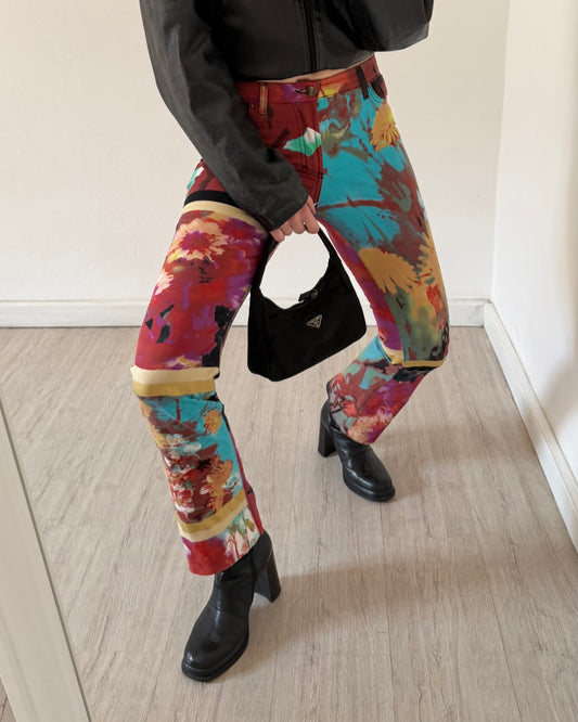 Roberto Cavalli printed jeans