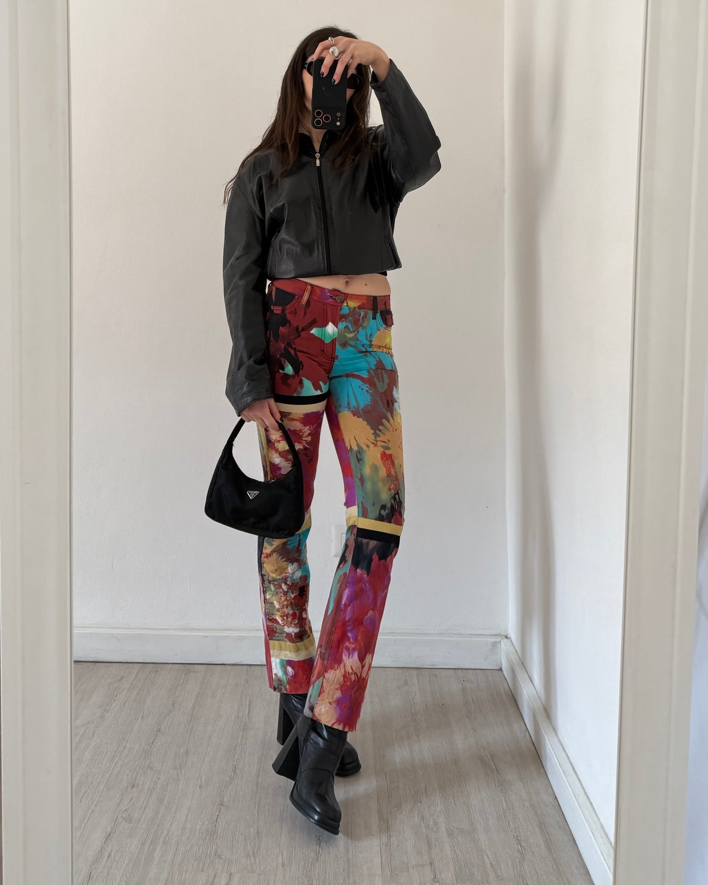 Roberto Cavalli printed jeans