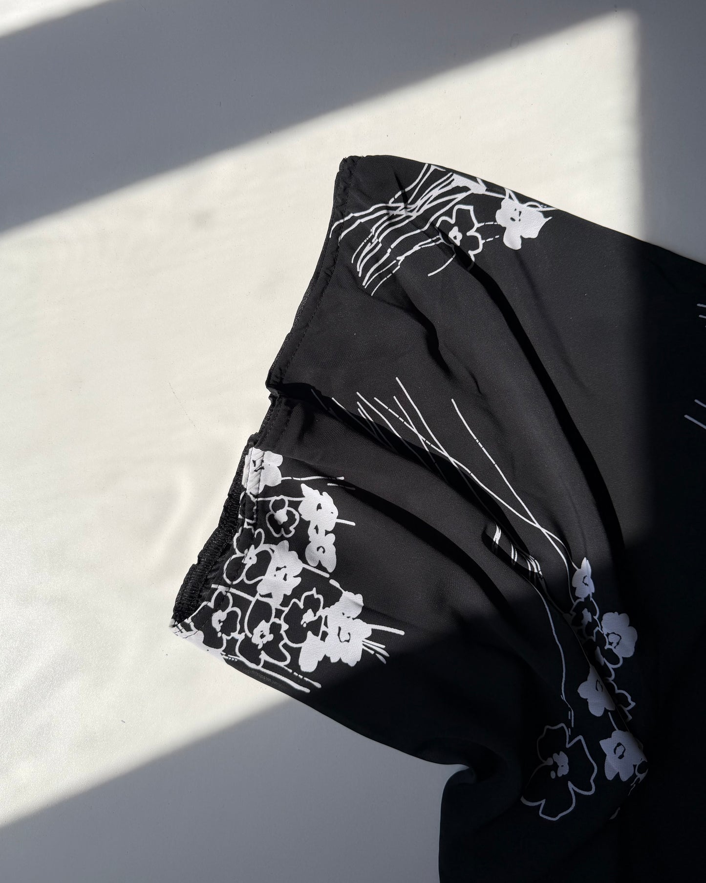 00s floral midi skirt