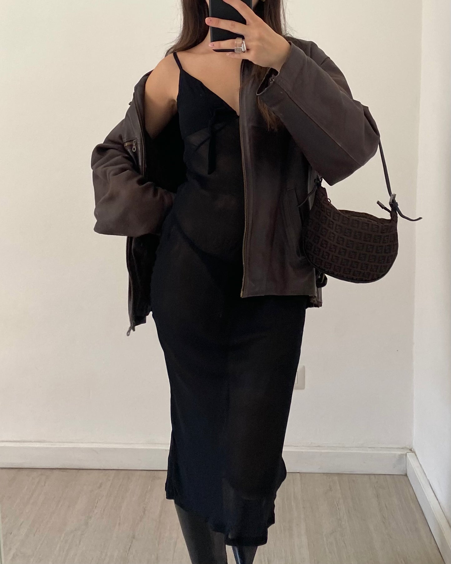 00s sheer midi dress