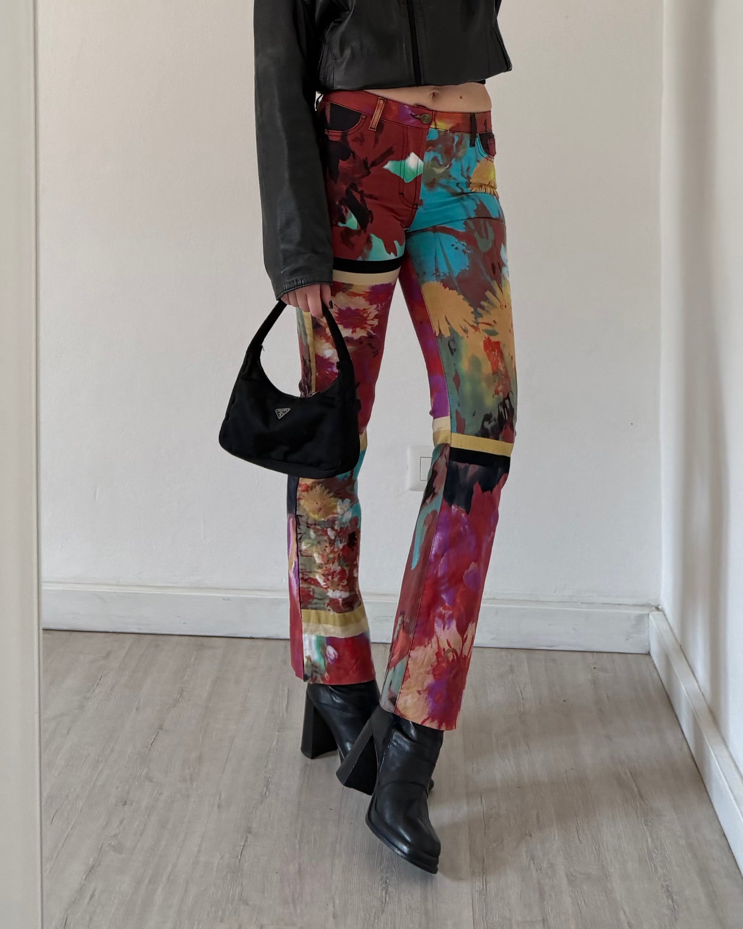 Roberto Cavalli printed jeans