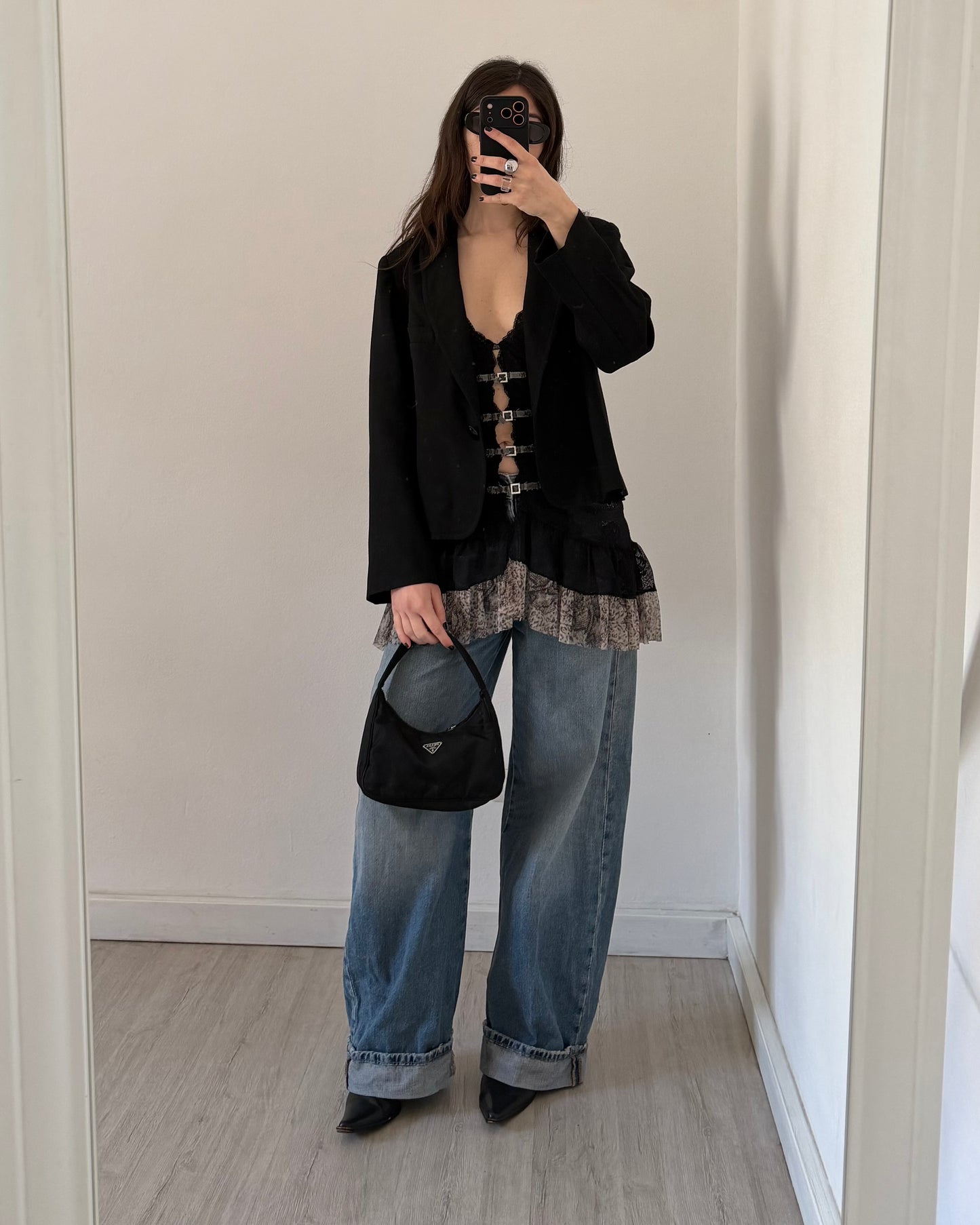 90s cropped blazer