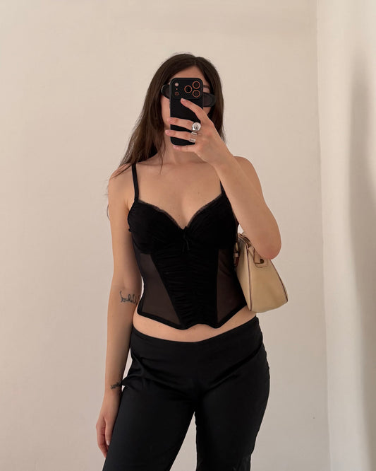 00s ruched corset