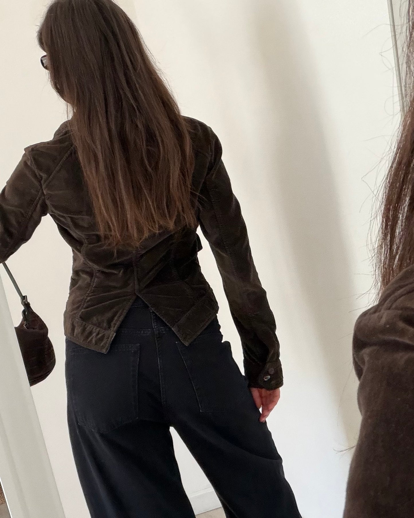 Fitted mini blazer