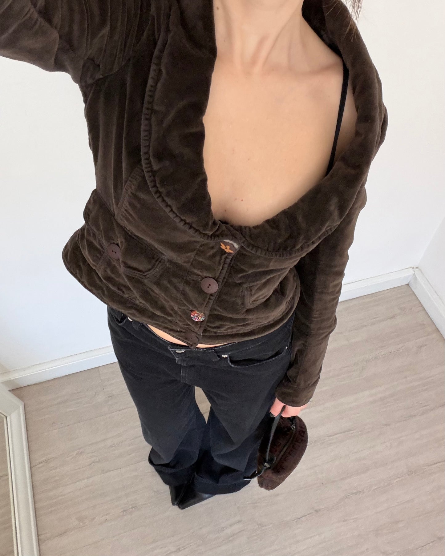 Fitted mini blazer