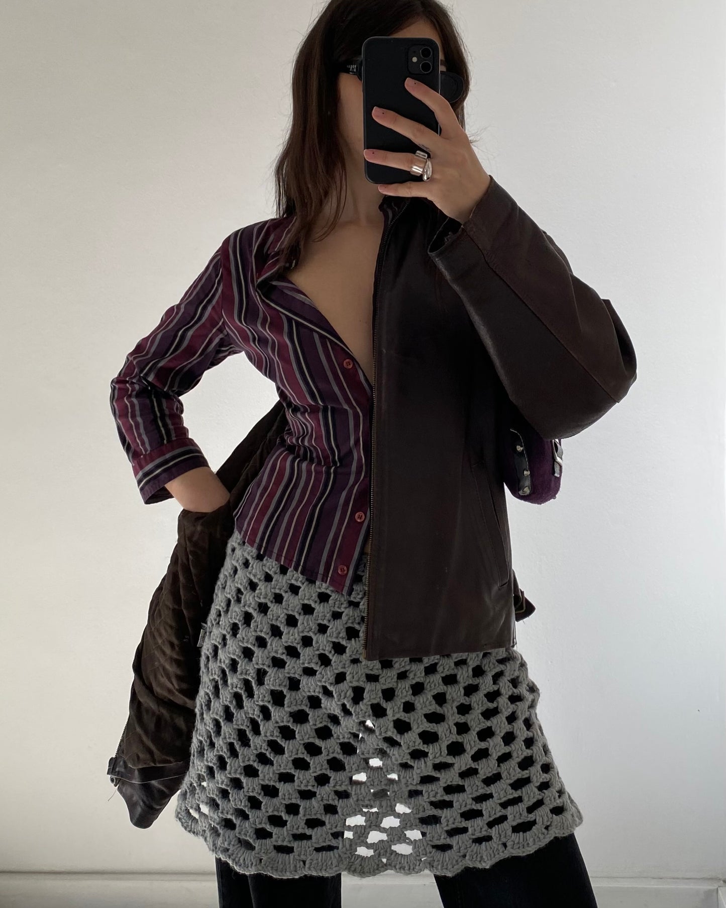 Striped fitted shirt