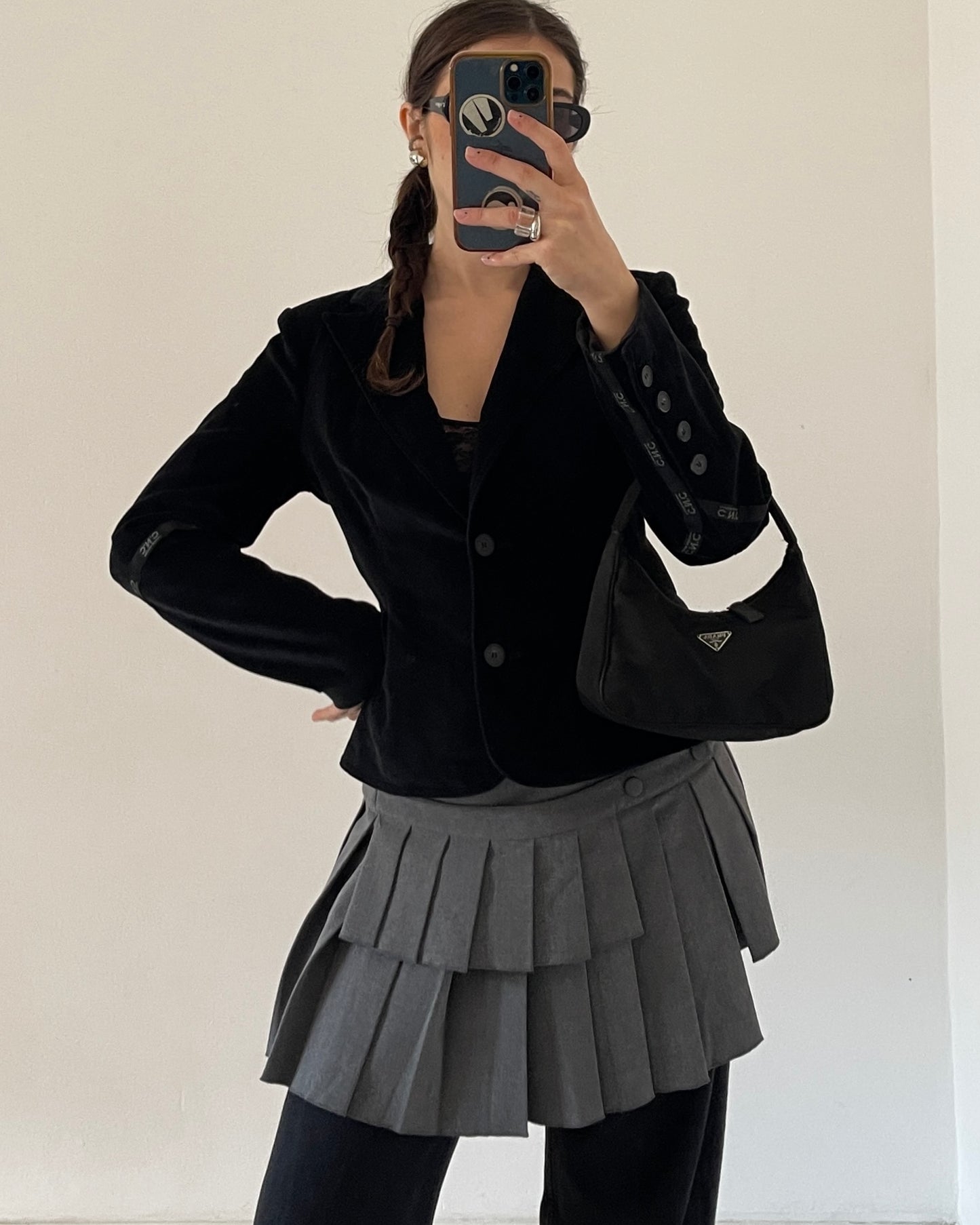 Velvet blazer by Costume National