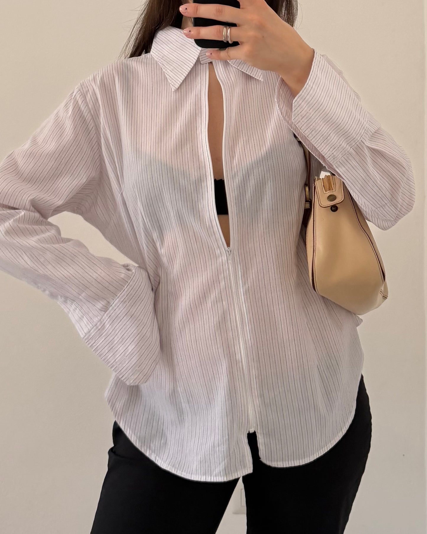 00s zipped shirt
