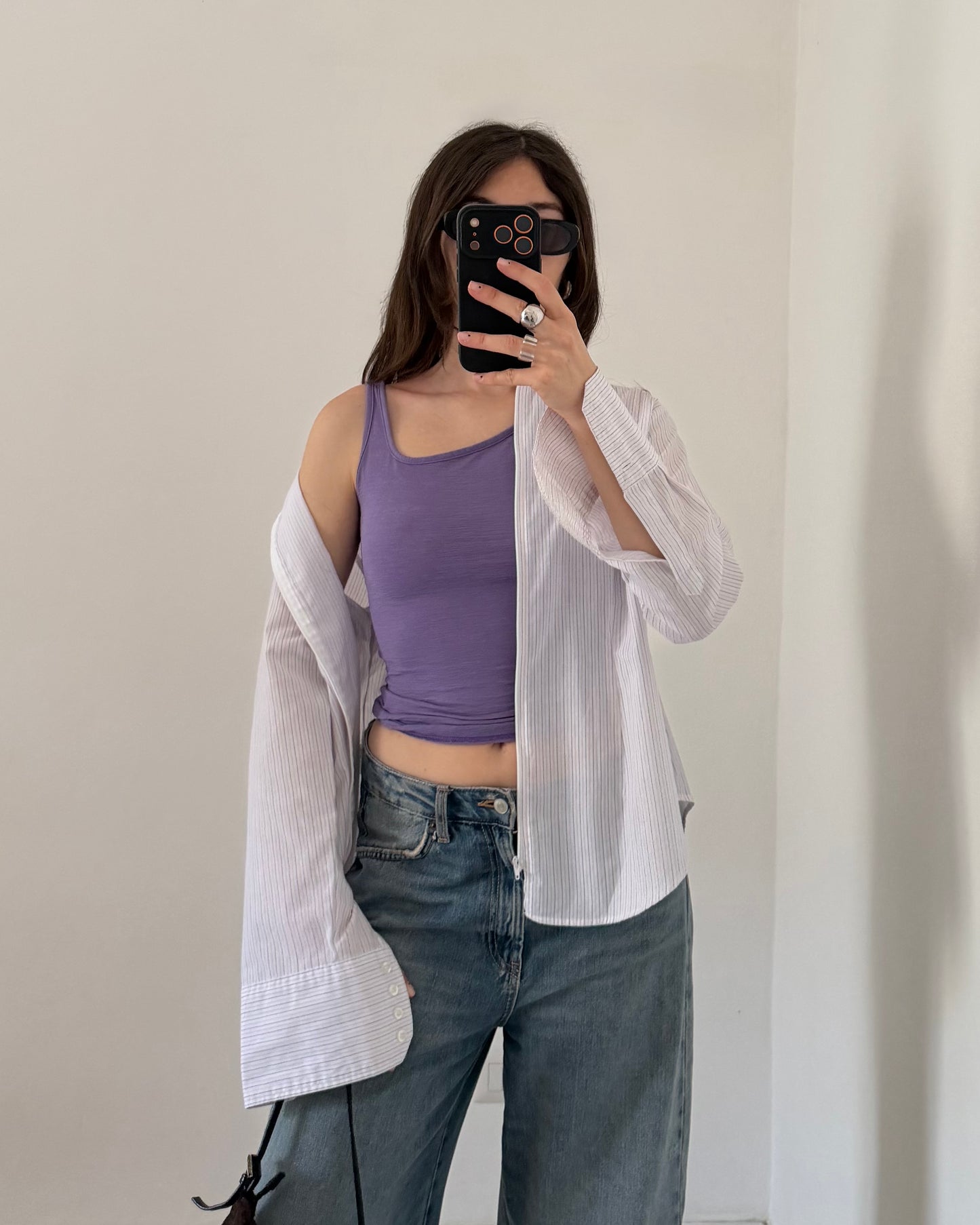 y2k lilac top