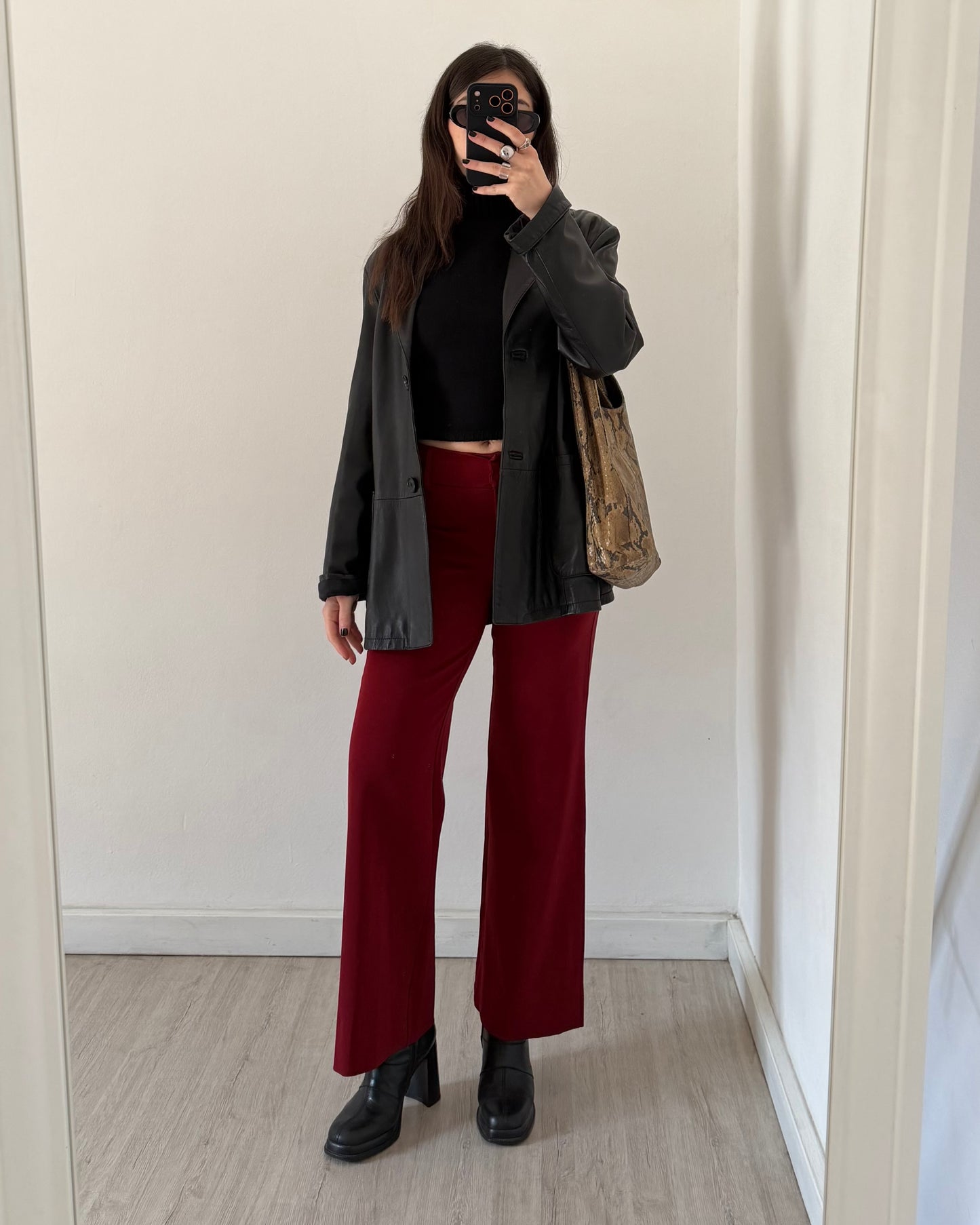 00s straight leg trousers