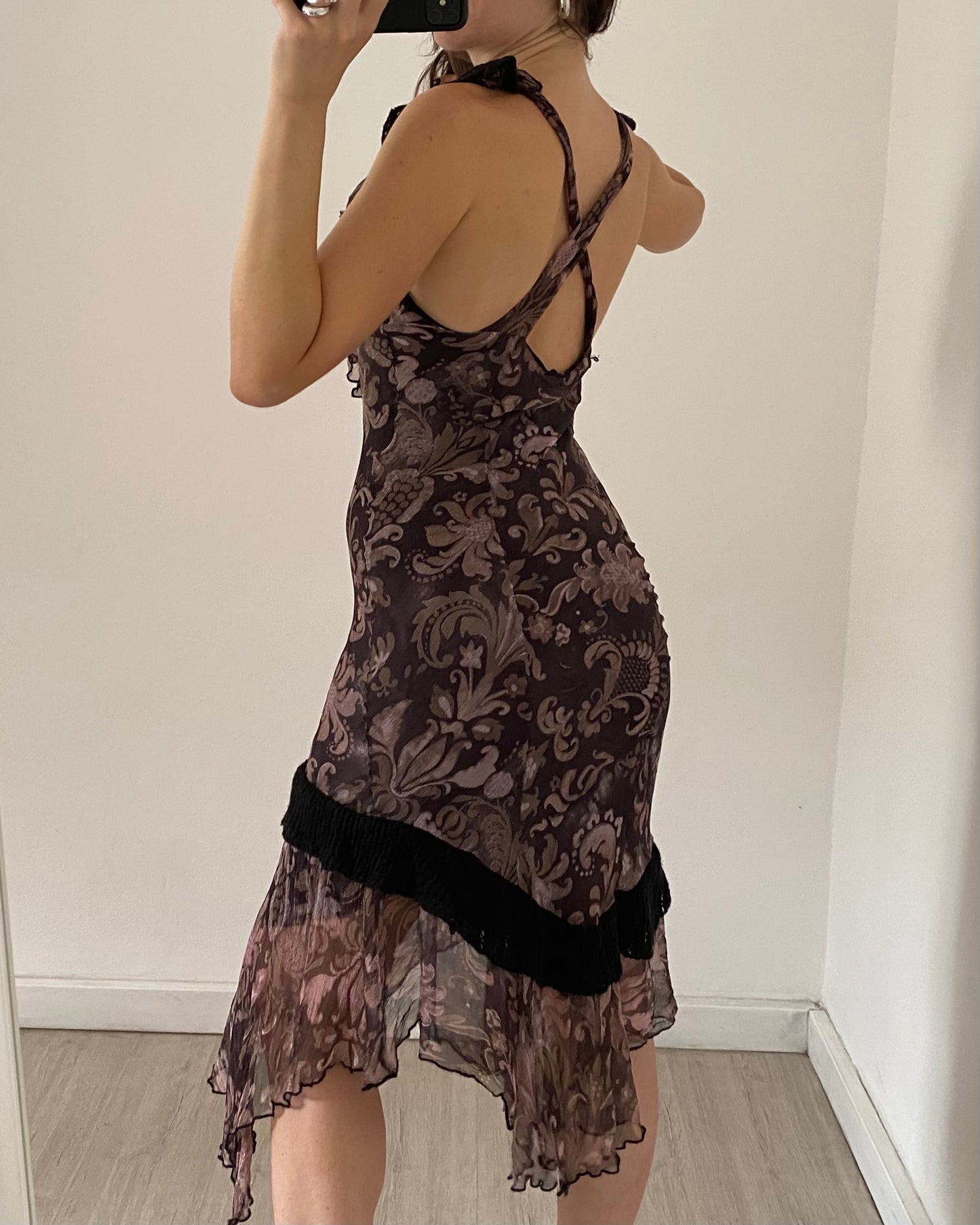 Asymmetric flowy dress