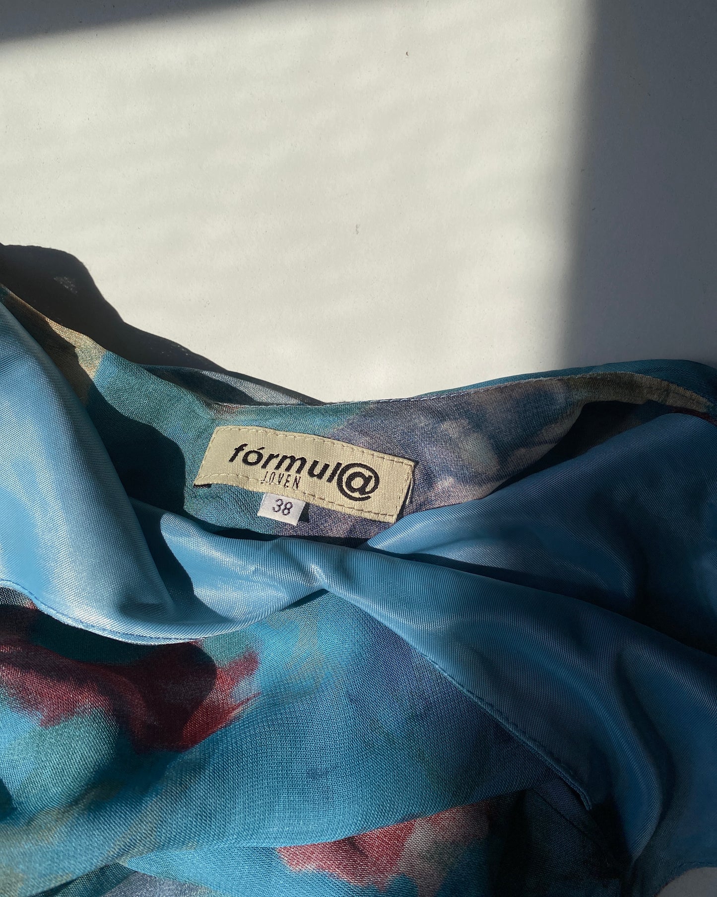 00s floral mini dress