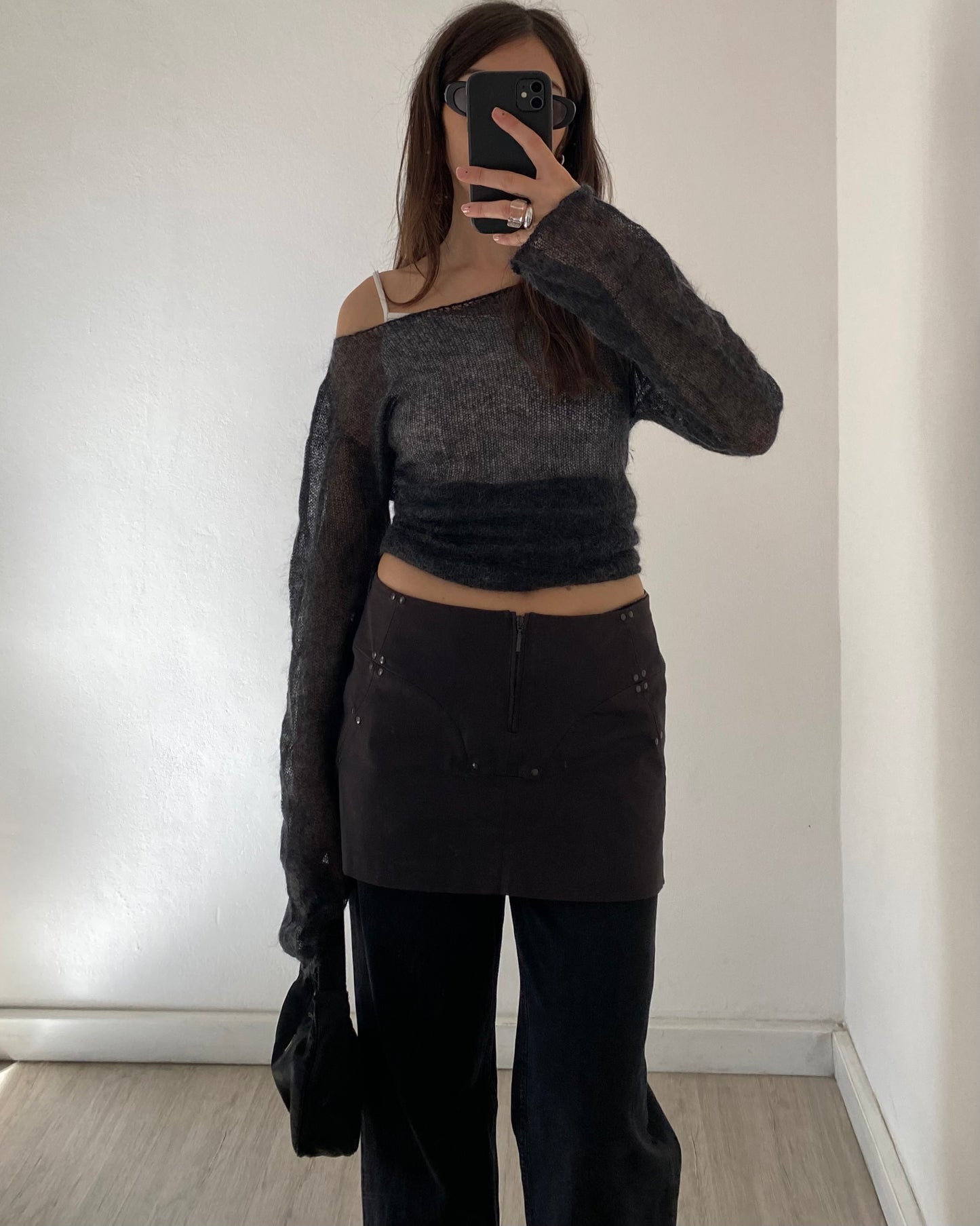 Plein Sud studded mini skirt