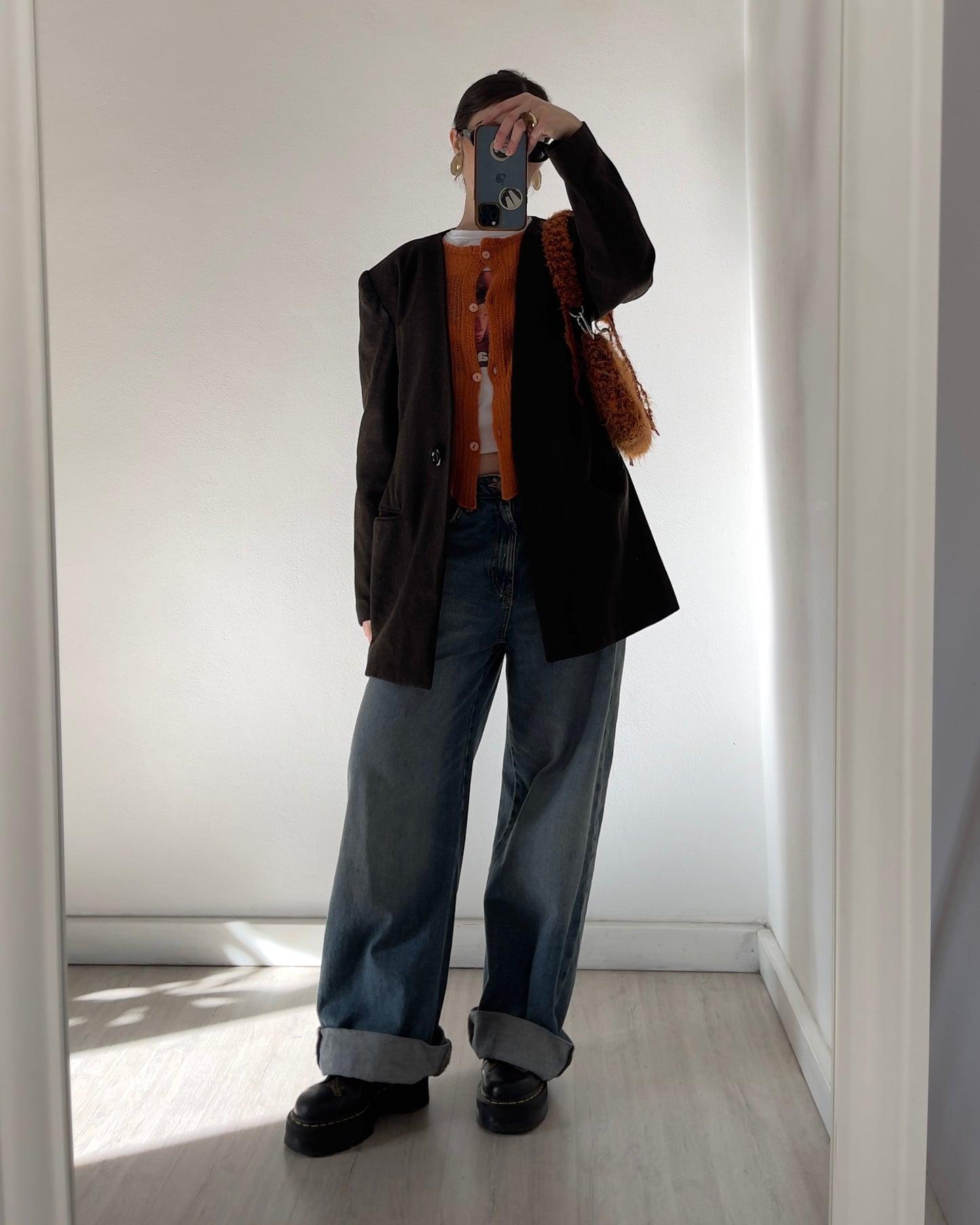 Structured wool blazer