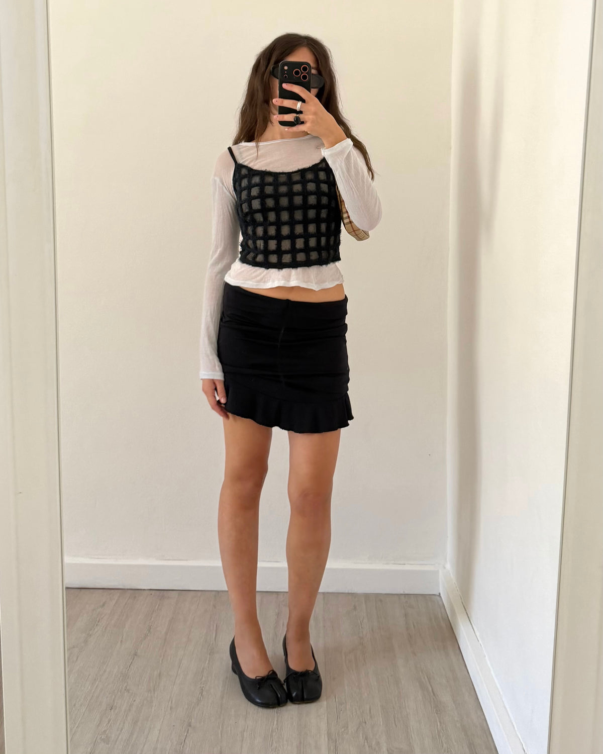 90s sheer top