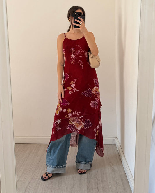 00s asymmetric dress
