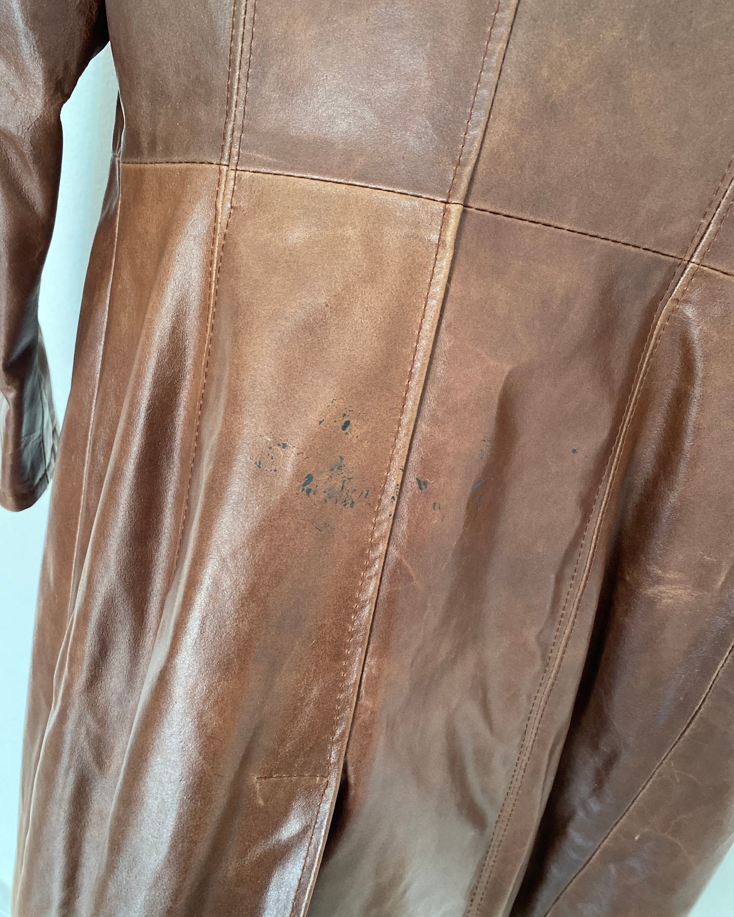 Caramel leather jacket