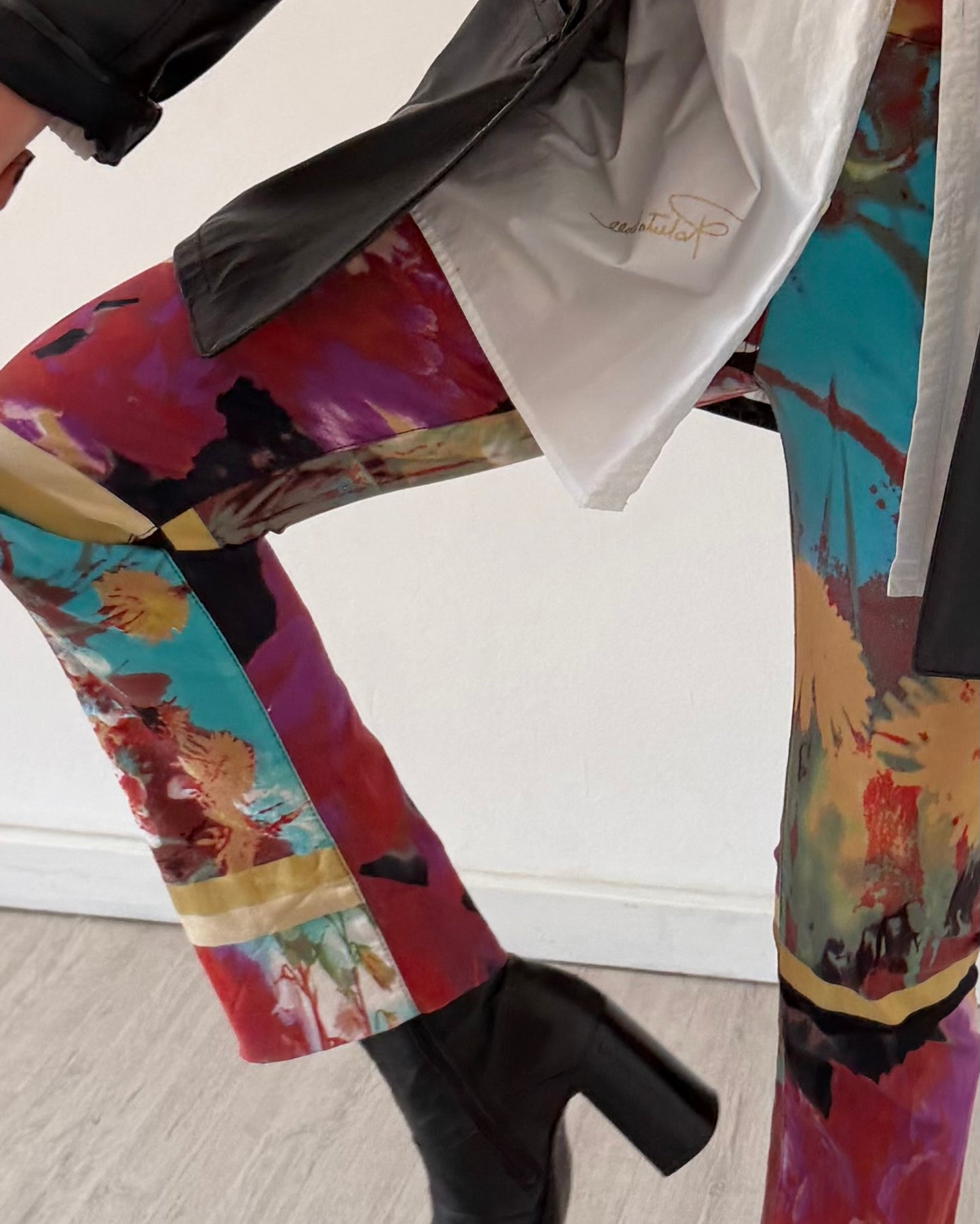 Roberto Cavalli printed jeans