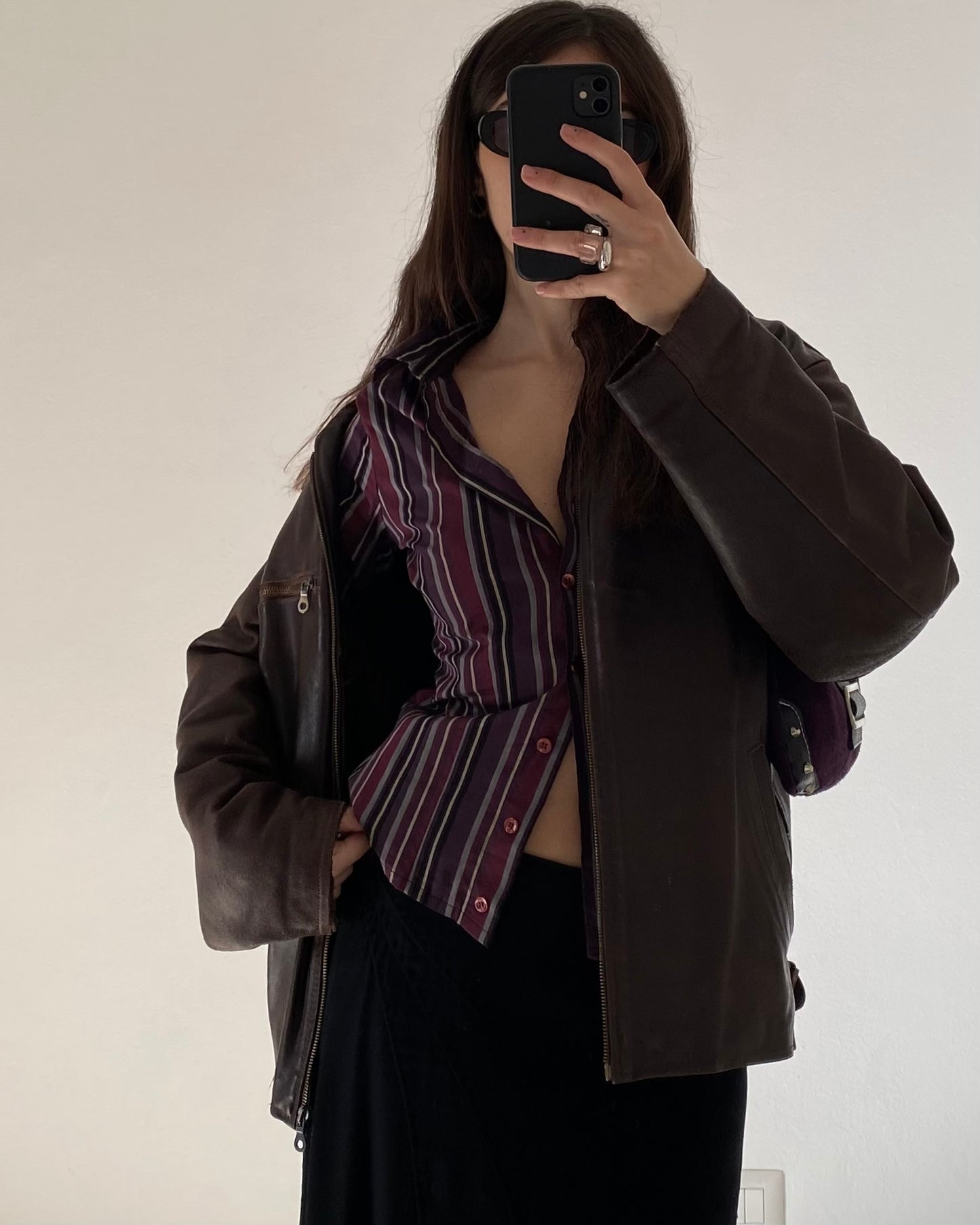 Striped fitted shirt