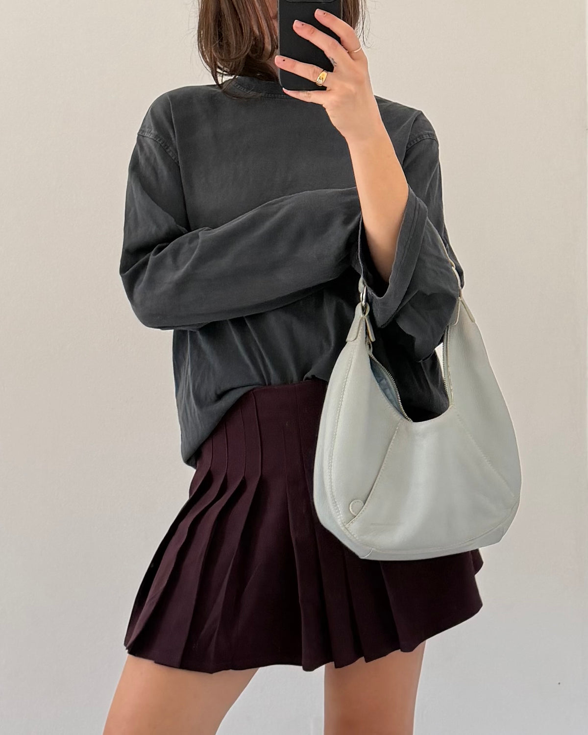 Melanzana mini skirt