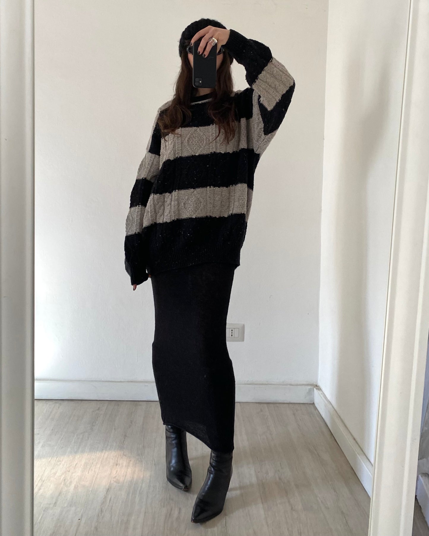 Wool striped jumper