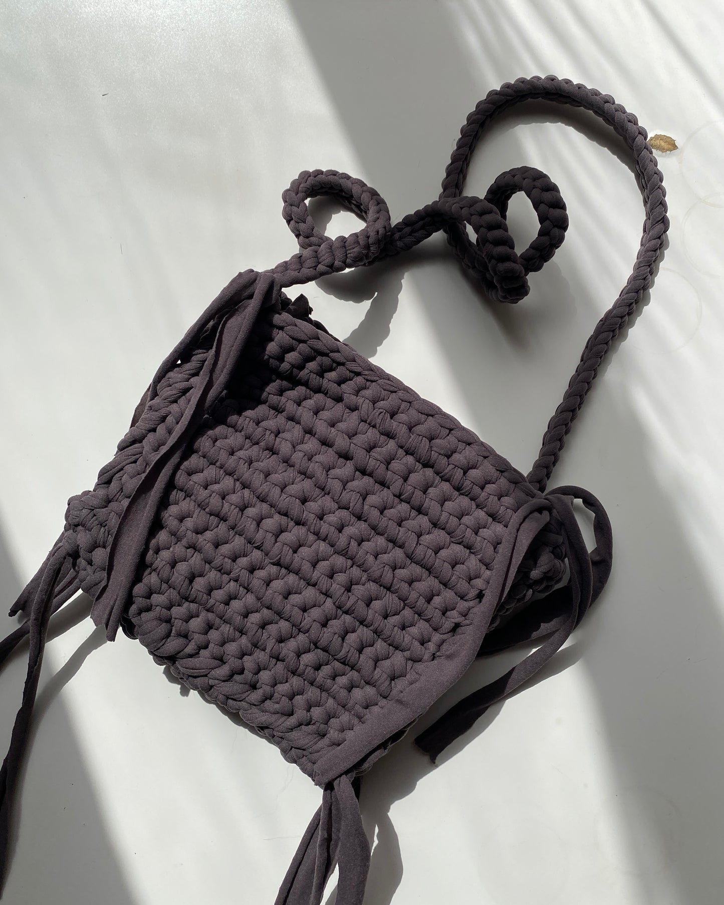 Handmade crochet bag