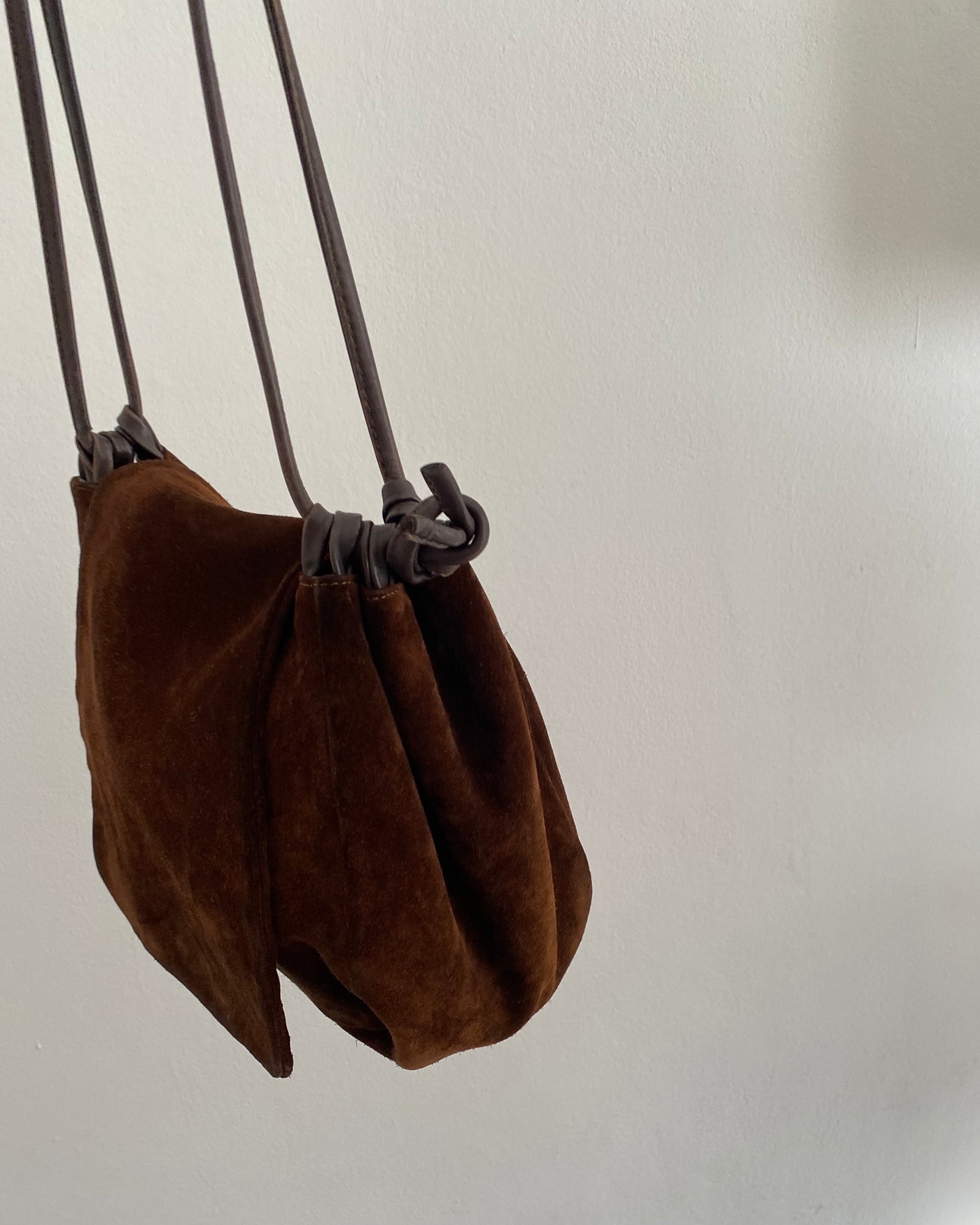 Coccinelle suede shoulder bag