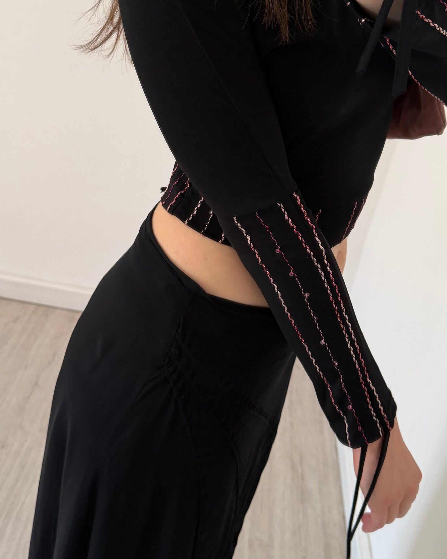 00s embroidered top