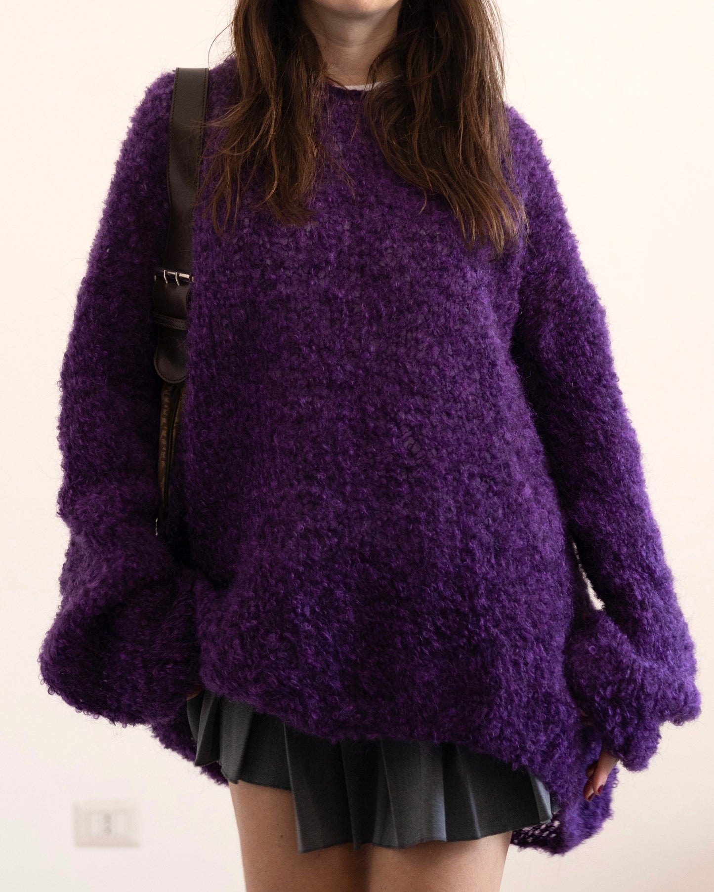 Knit bouclé jumper