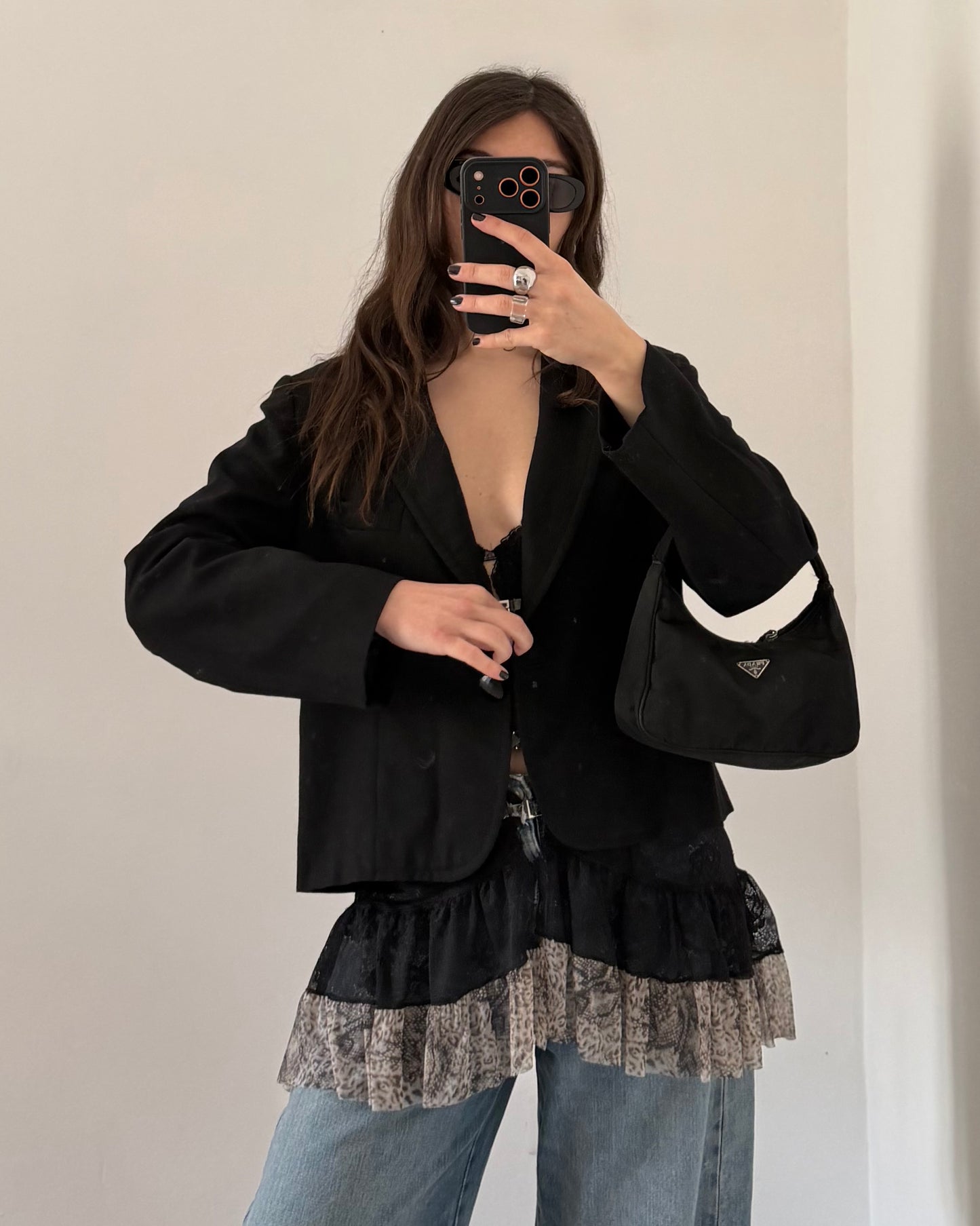 90s cropped blazer