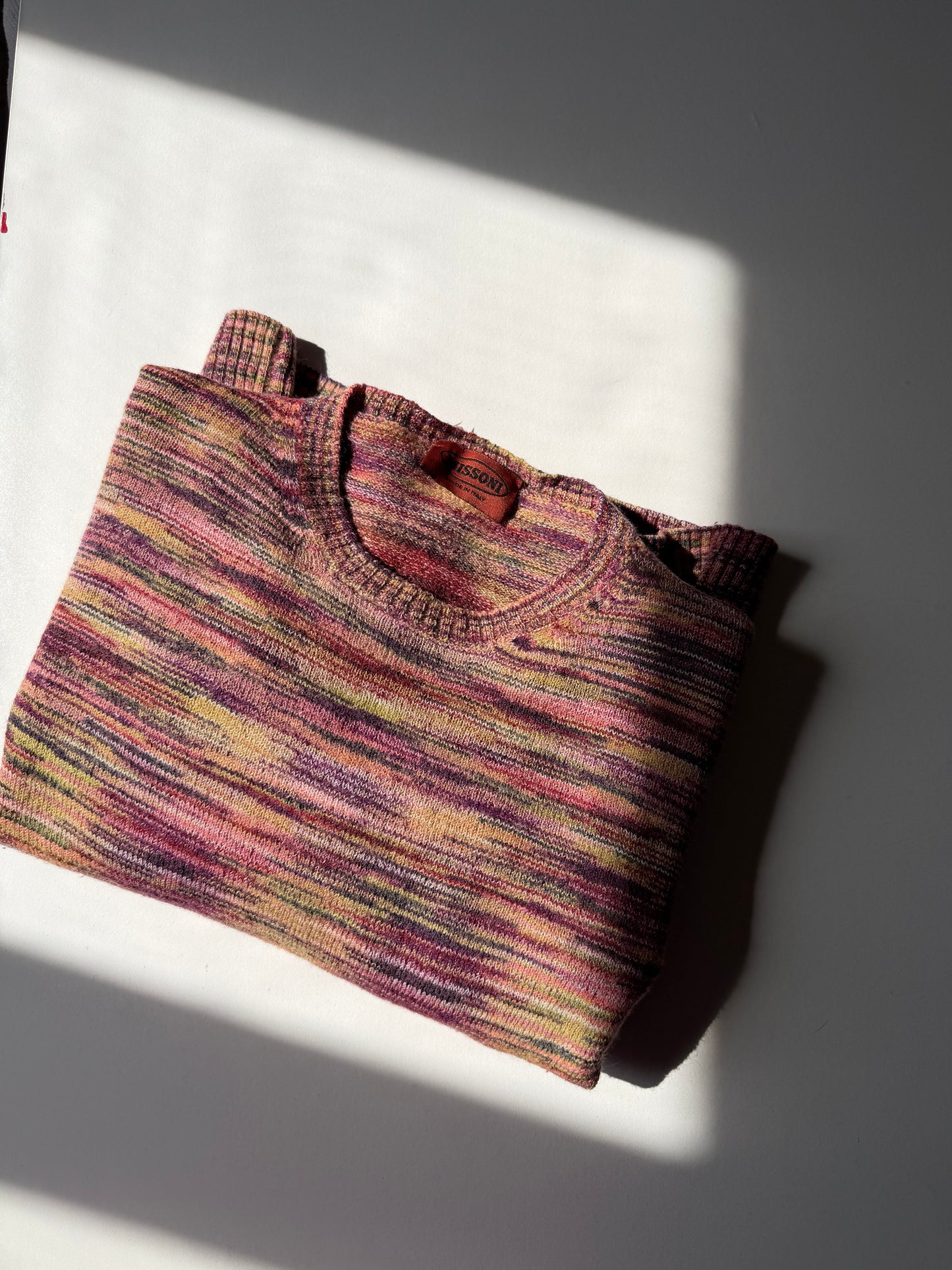 Missoni knit swater
