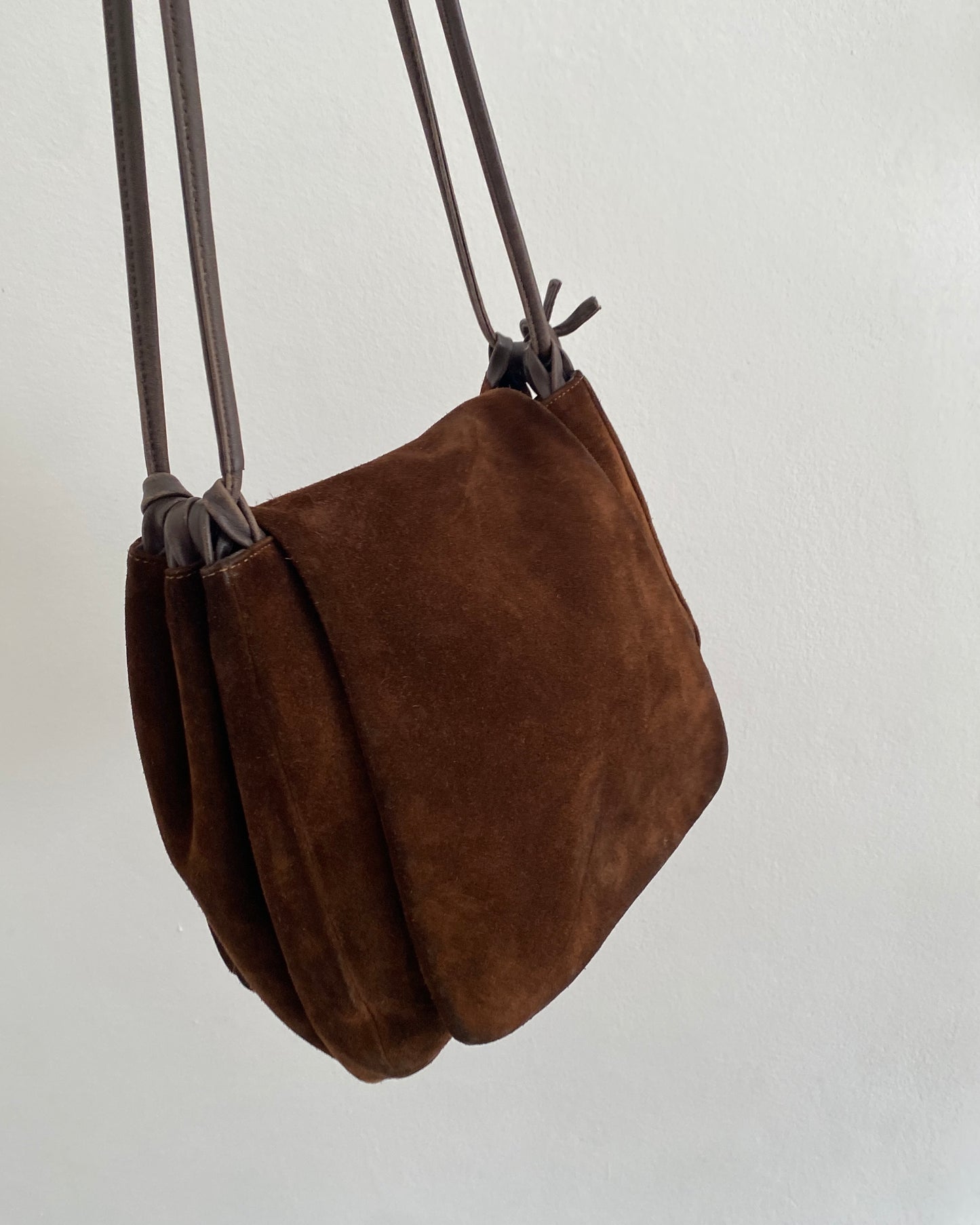 Coccinelle suede shoulder bag