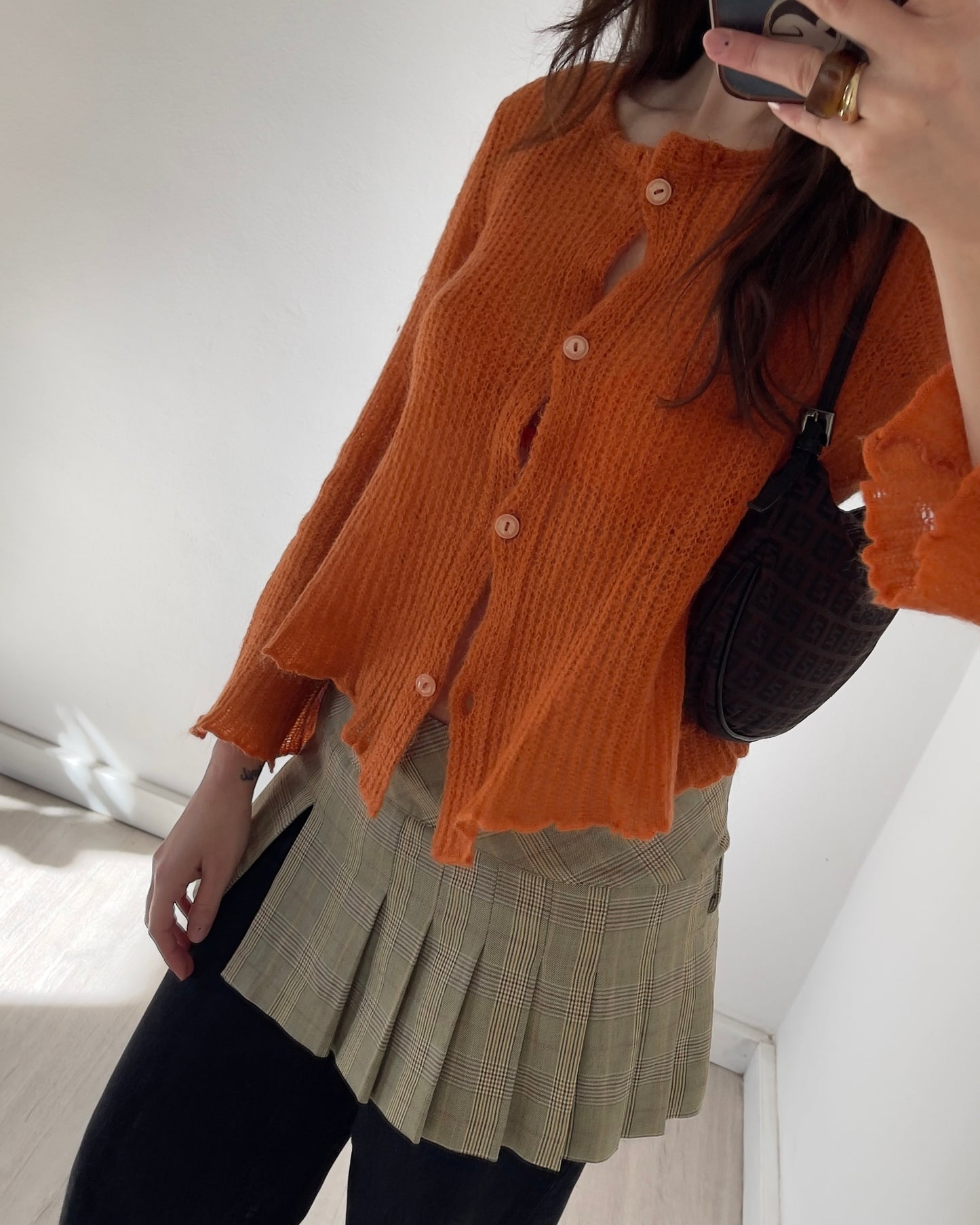 Mohair knit co-ord set