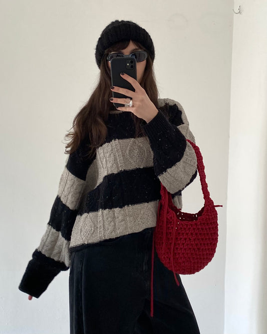 Wool striped jumper