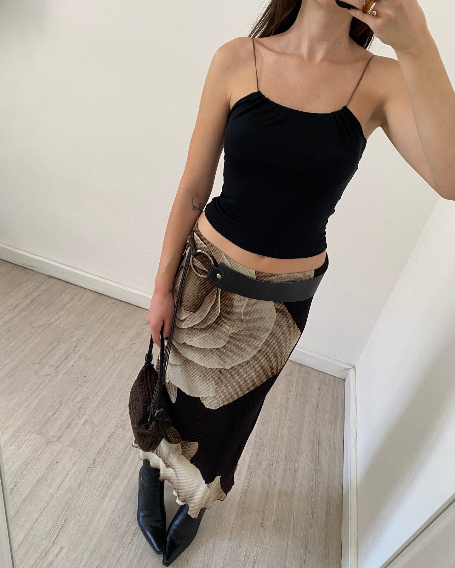 Beaded halterneck top