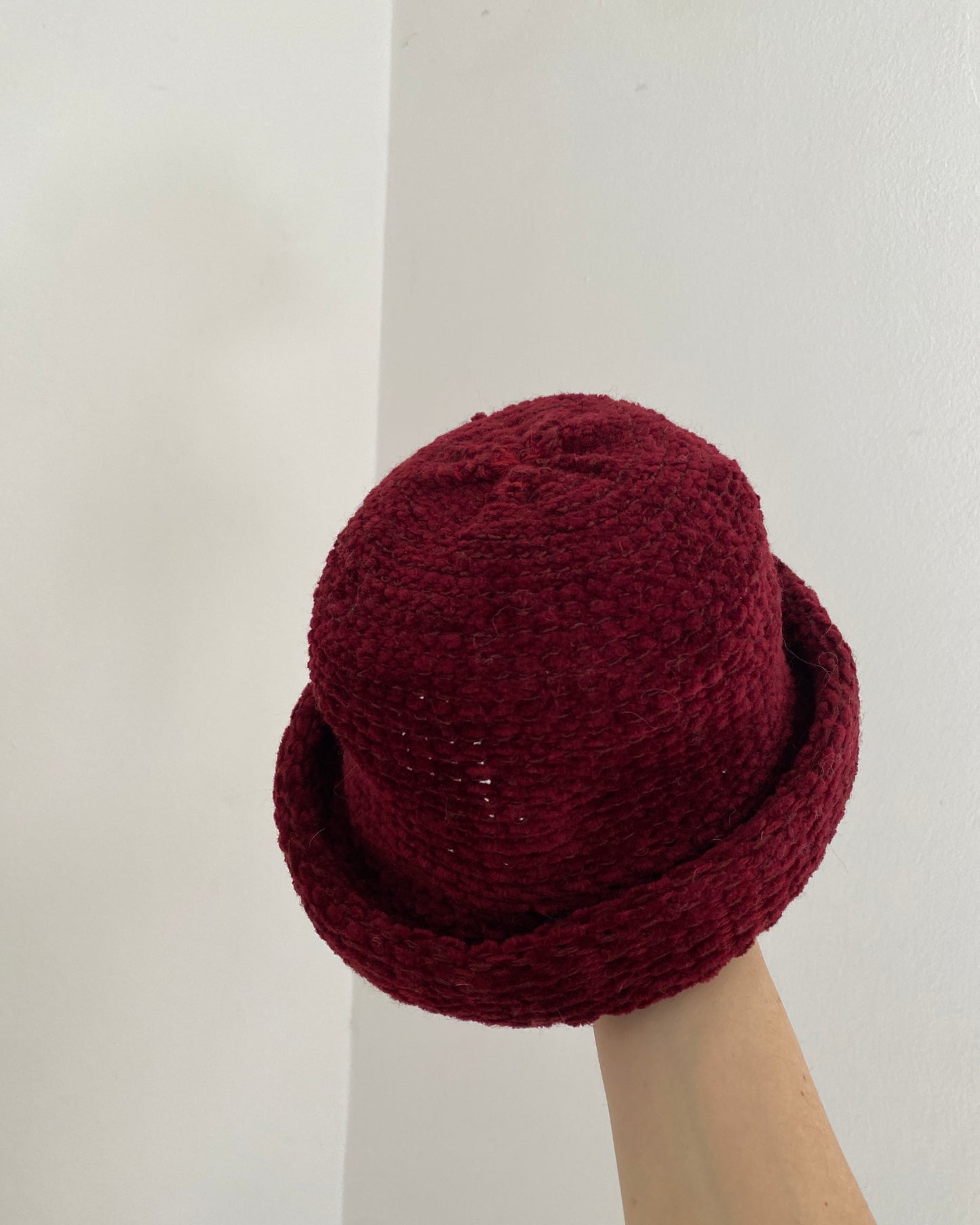 Chenille hat