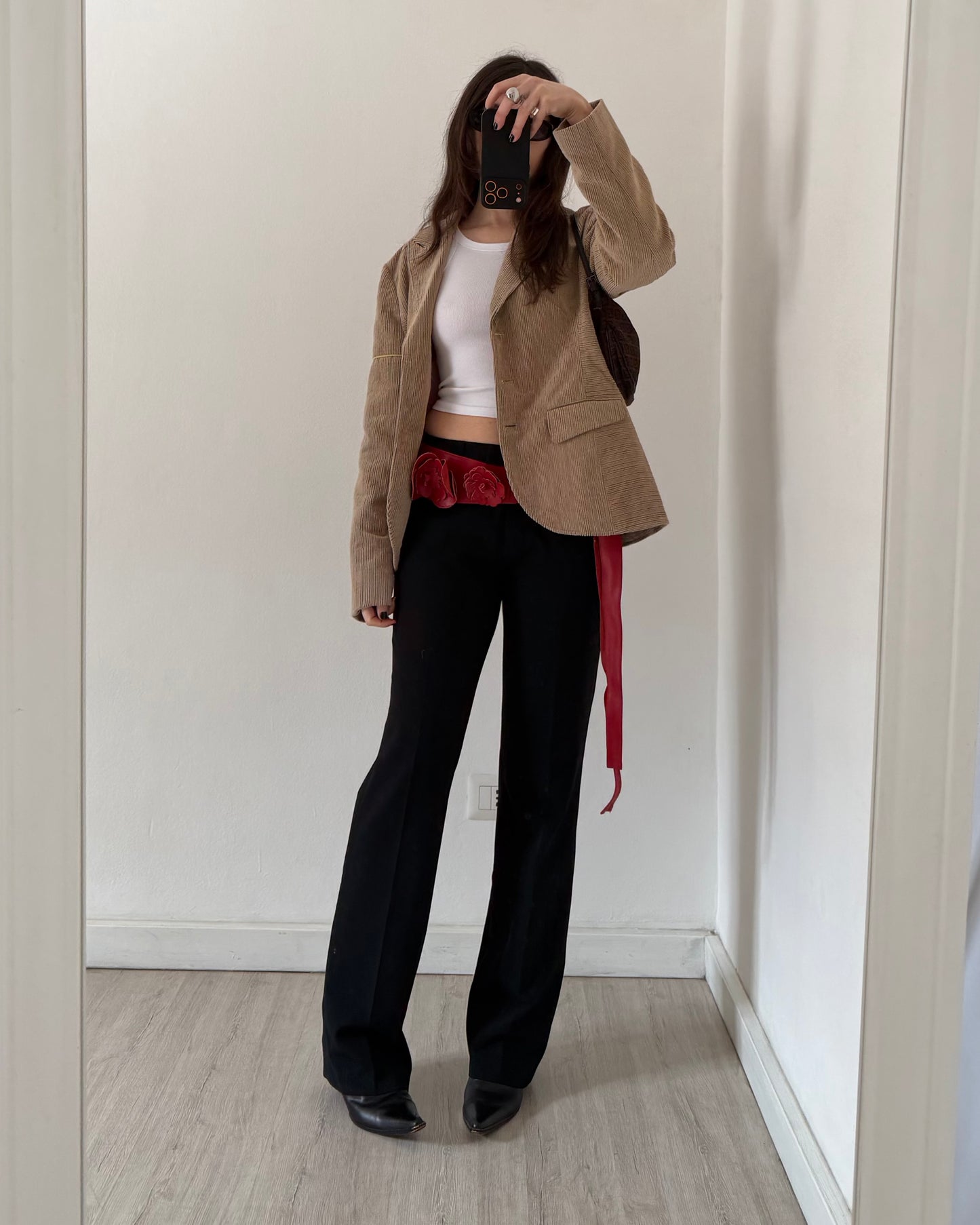 Pinko straight leg suit trousers