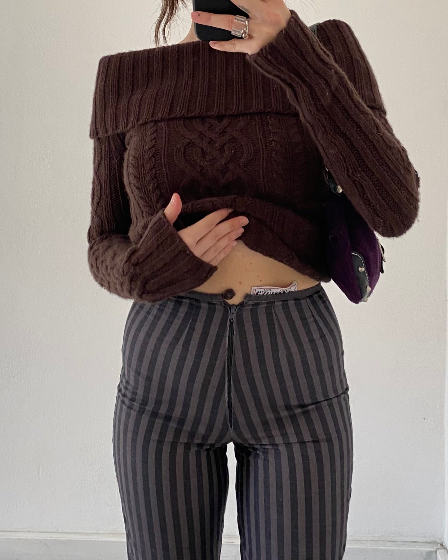 Jean Paul Gaultier striped trousers