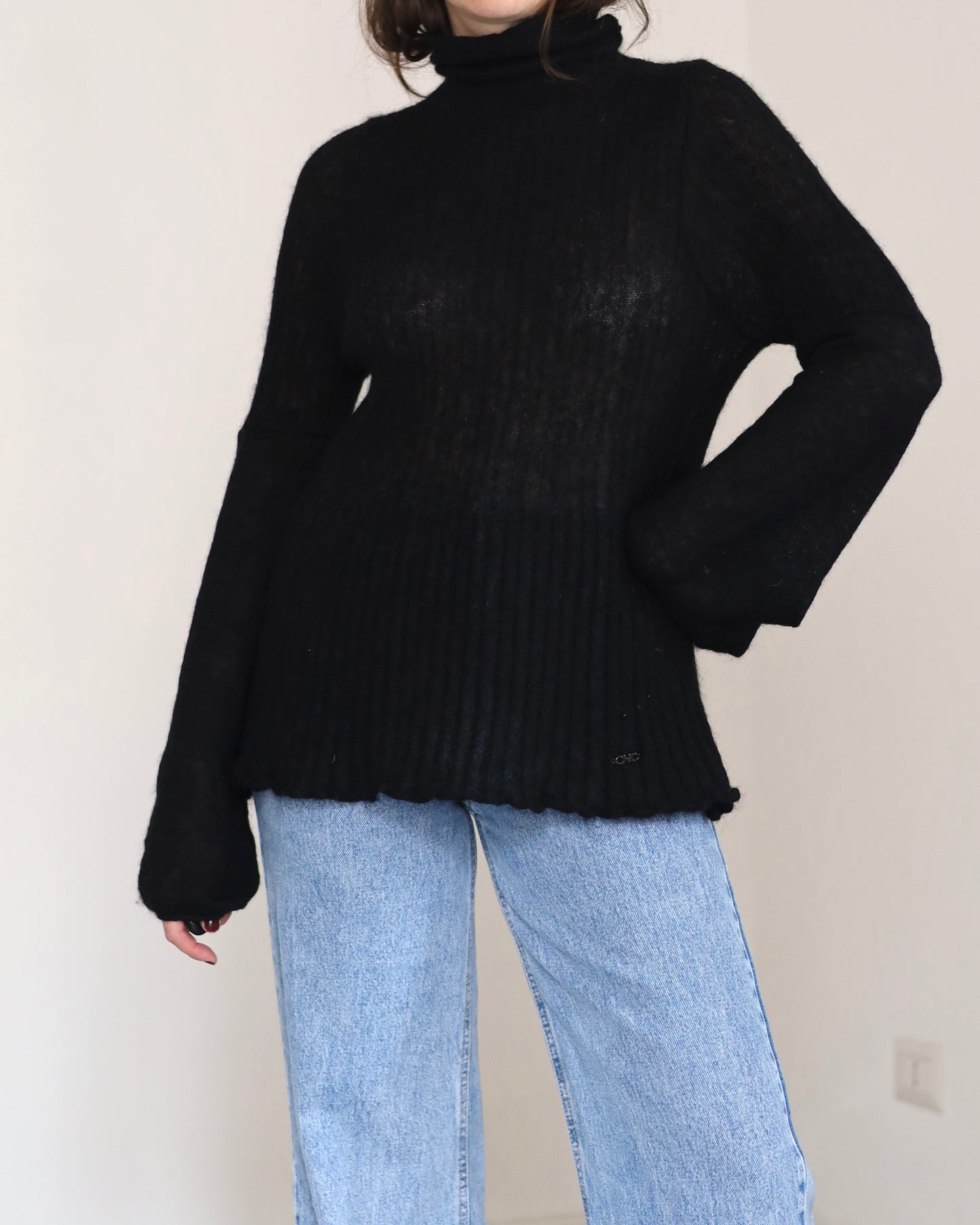 Costume National mohair knit top