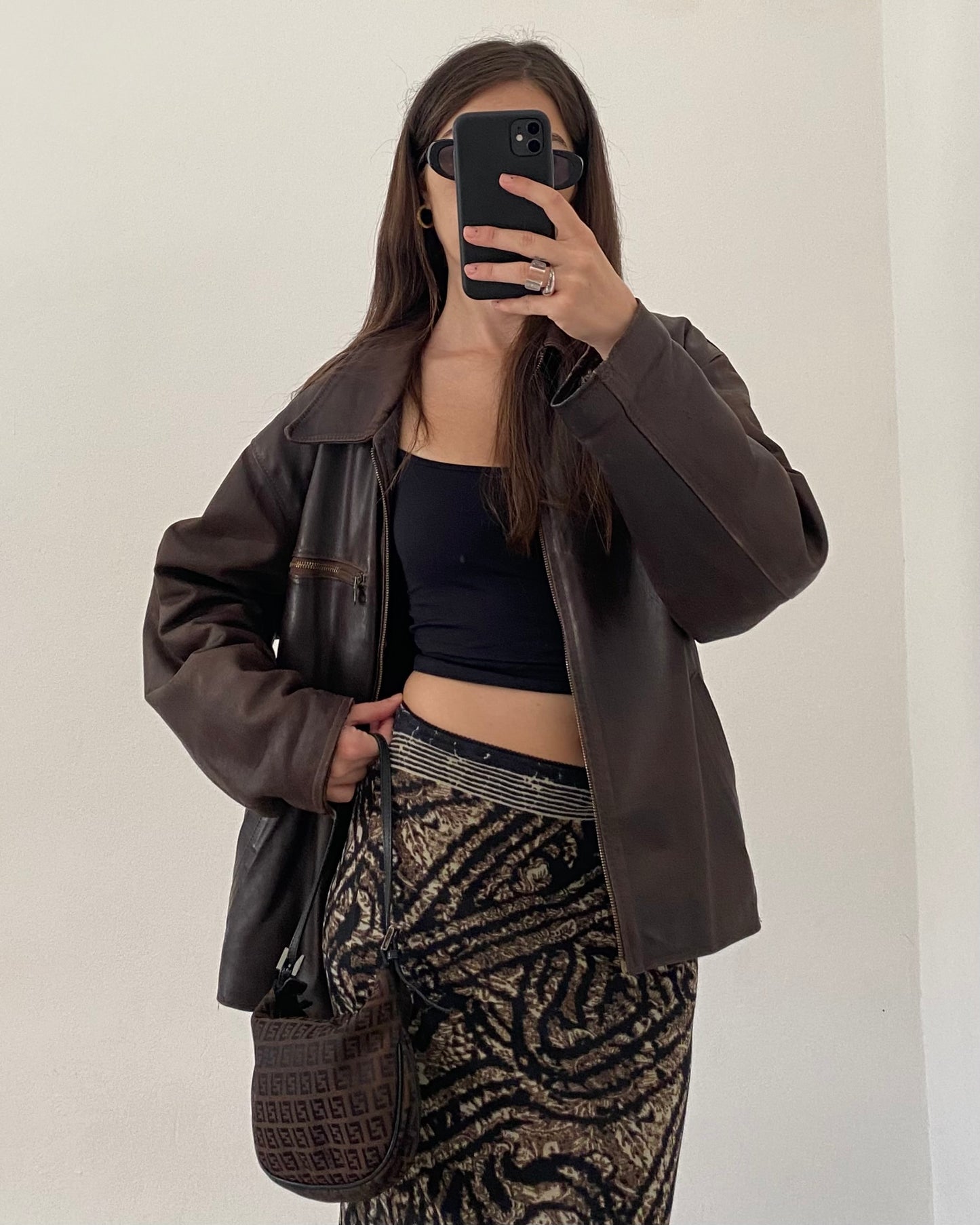 Micro mesh midi skirt