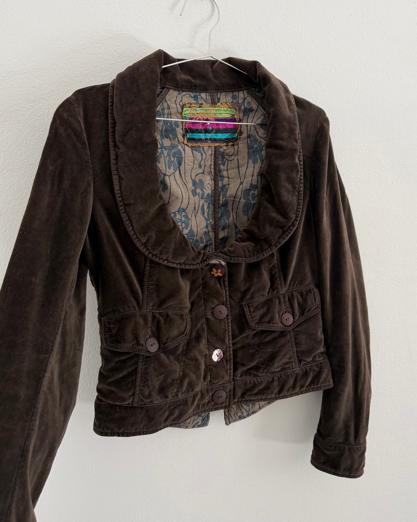 Fitted mini blazer
